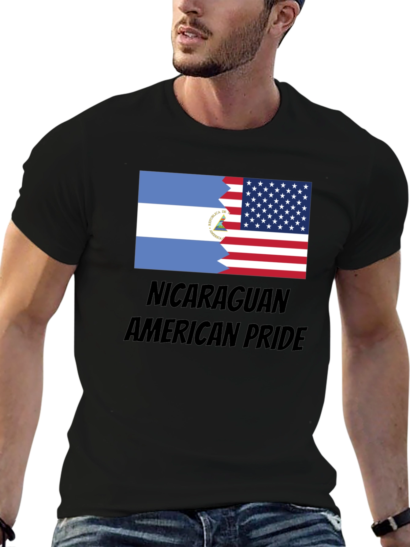 Nicaraguan American Pride T-Shirt
