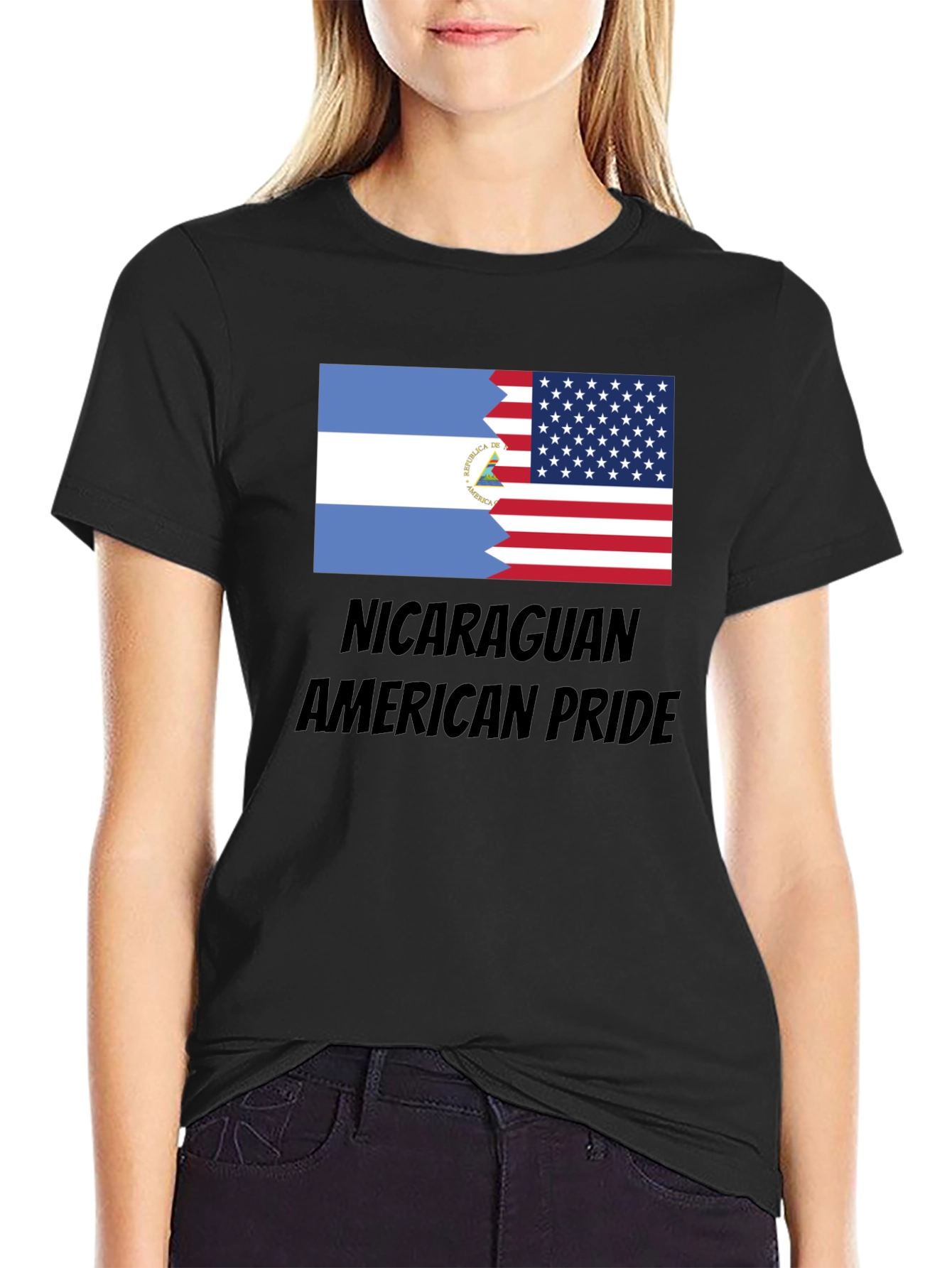 Nicaraguan American Pride T-Shirt