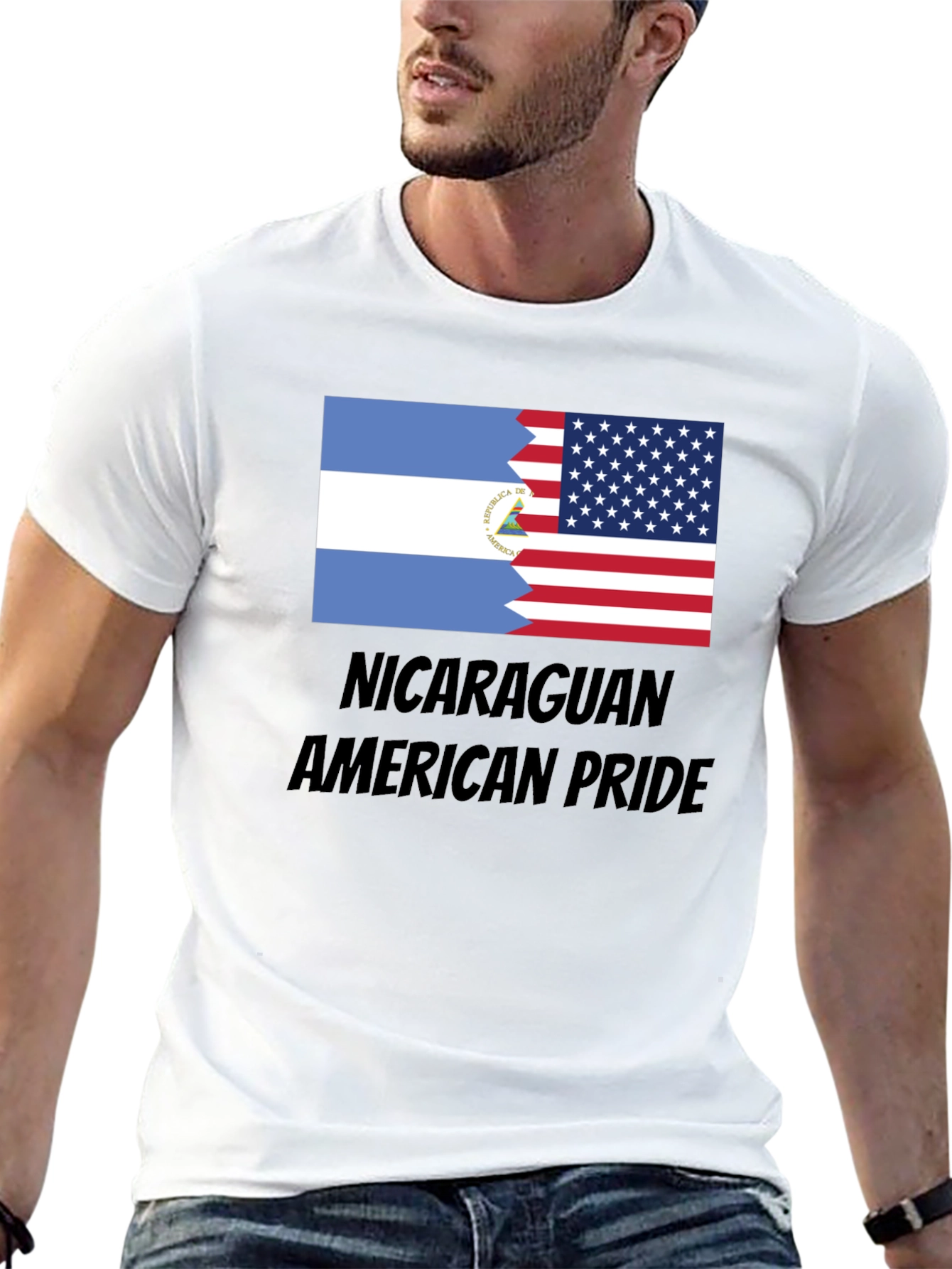 Nicaraguan American Pride T-Shirt