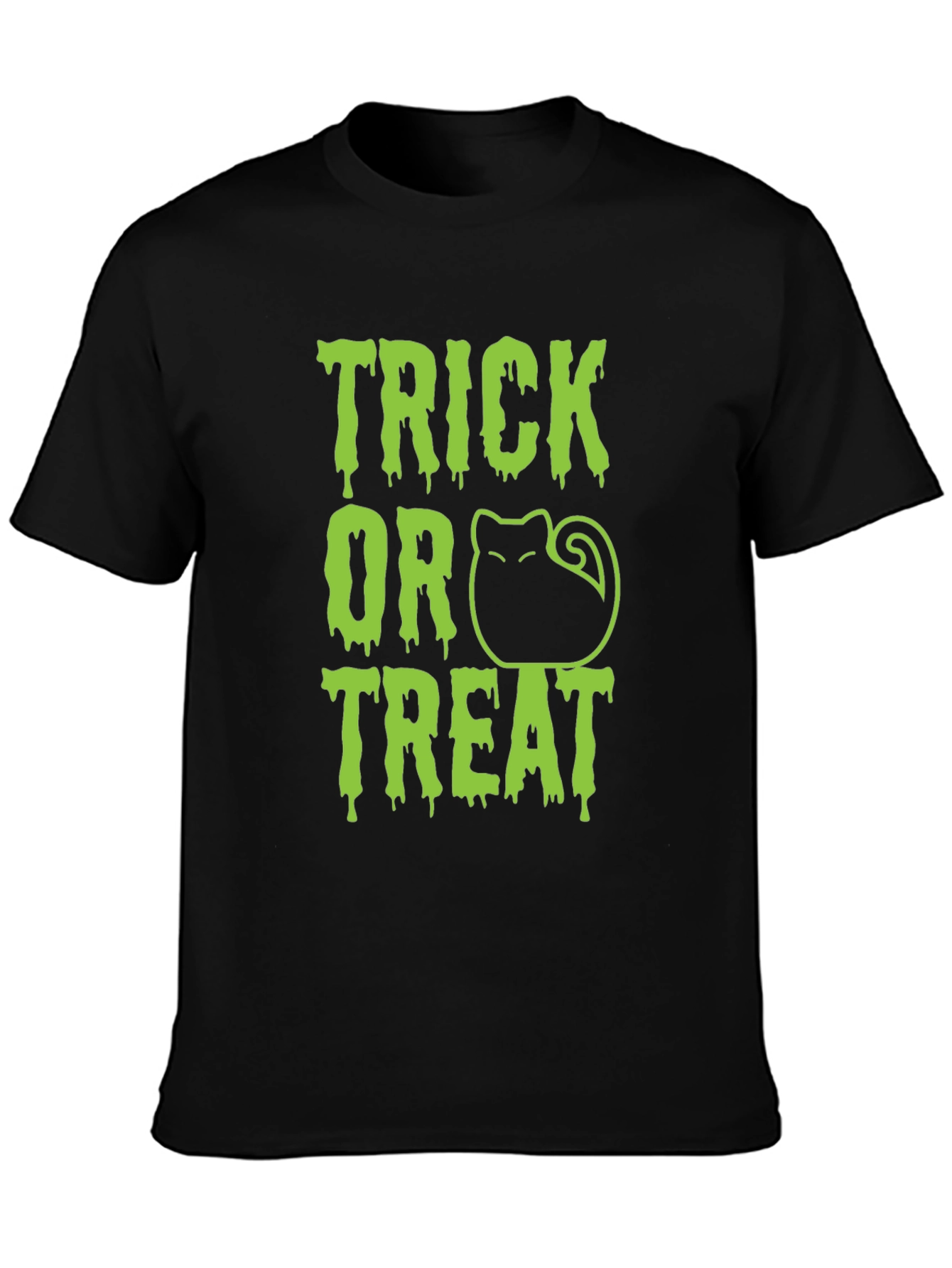 Trick or Treat Cat Halloween T-Shirt