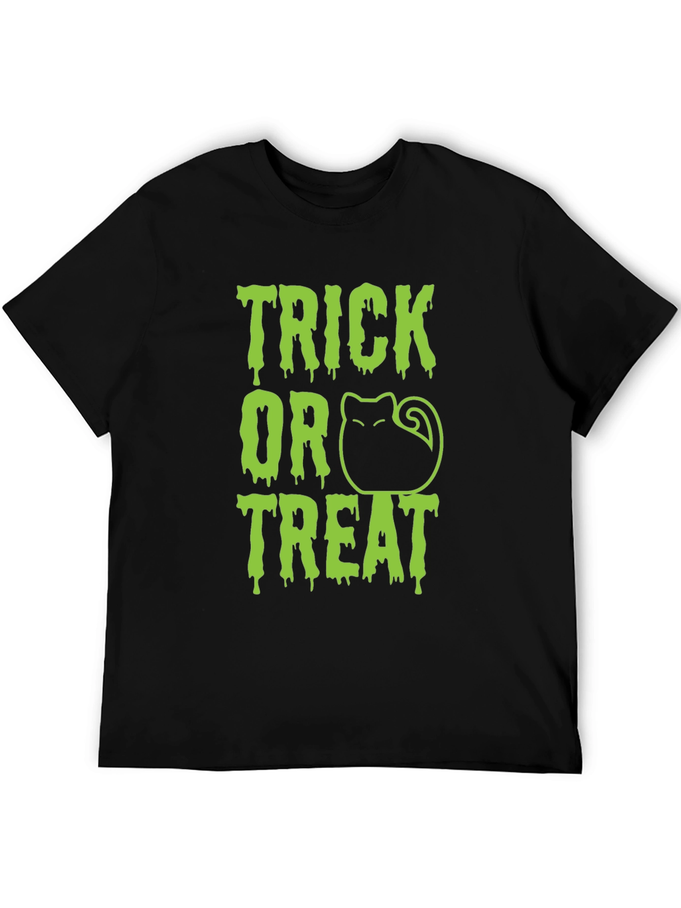 Trick or Treat Cat Halloween T-Shirt