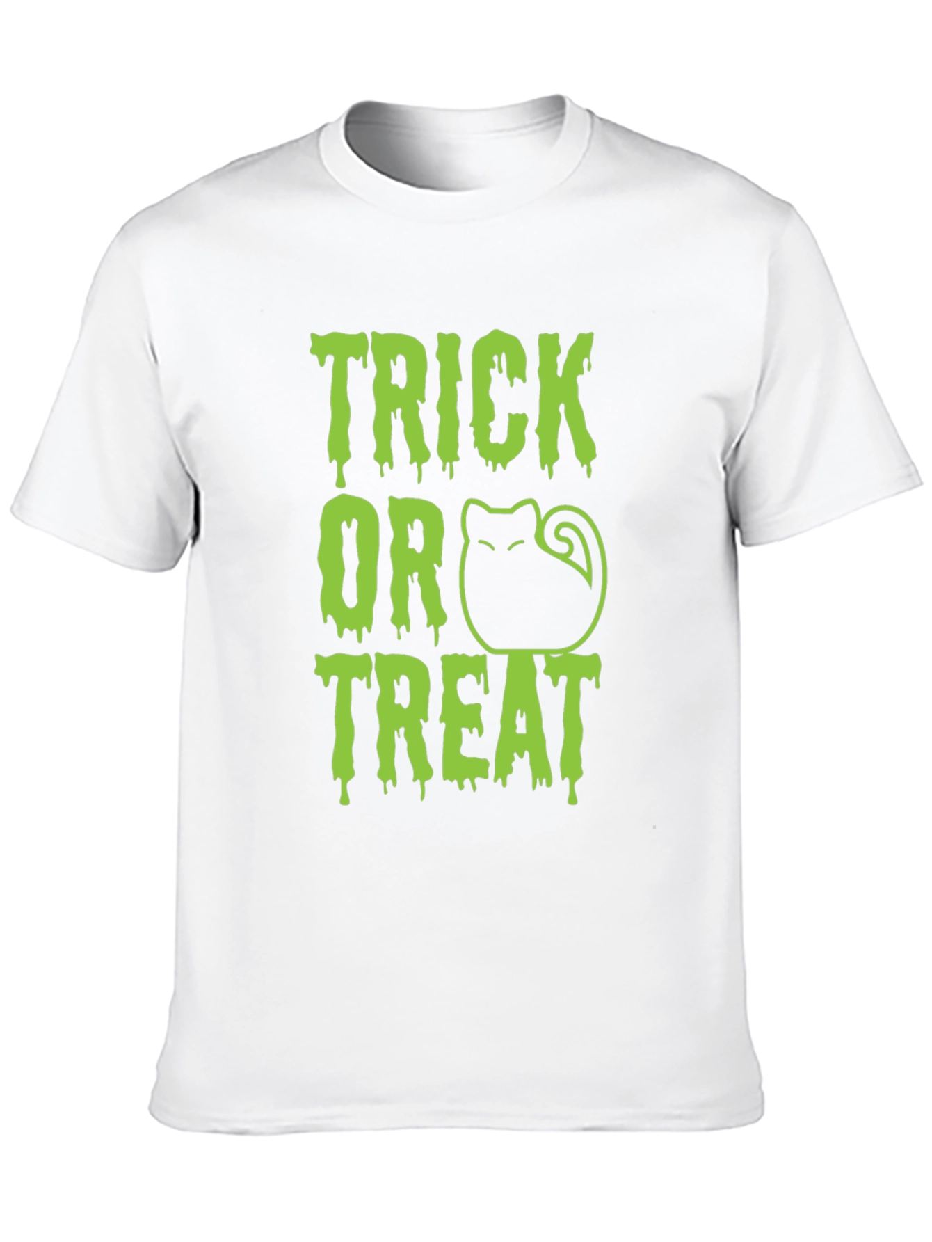 Trick or Treat Cat Halloween T-Shirt