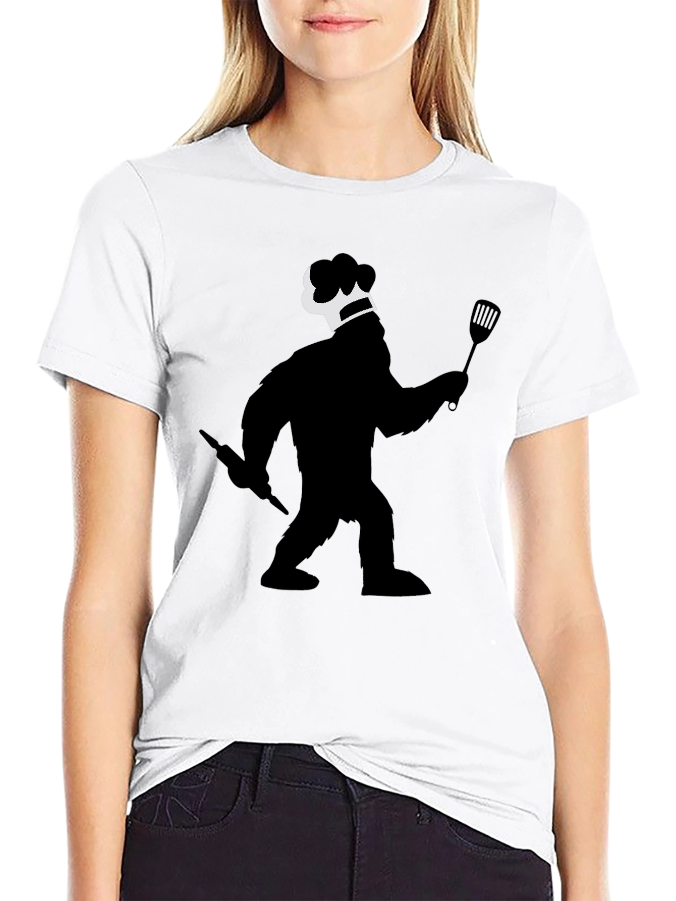 Chef Bigfoot T-Shirt - Funny Culinary Tee