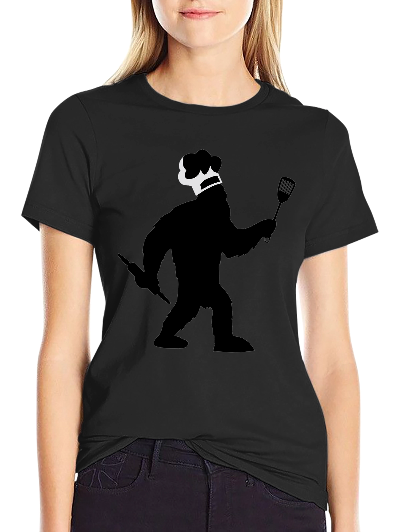 Chef Bigfoot T-Shirt - Funny Culinary Tee