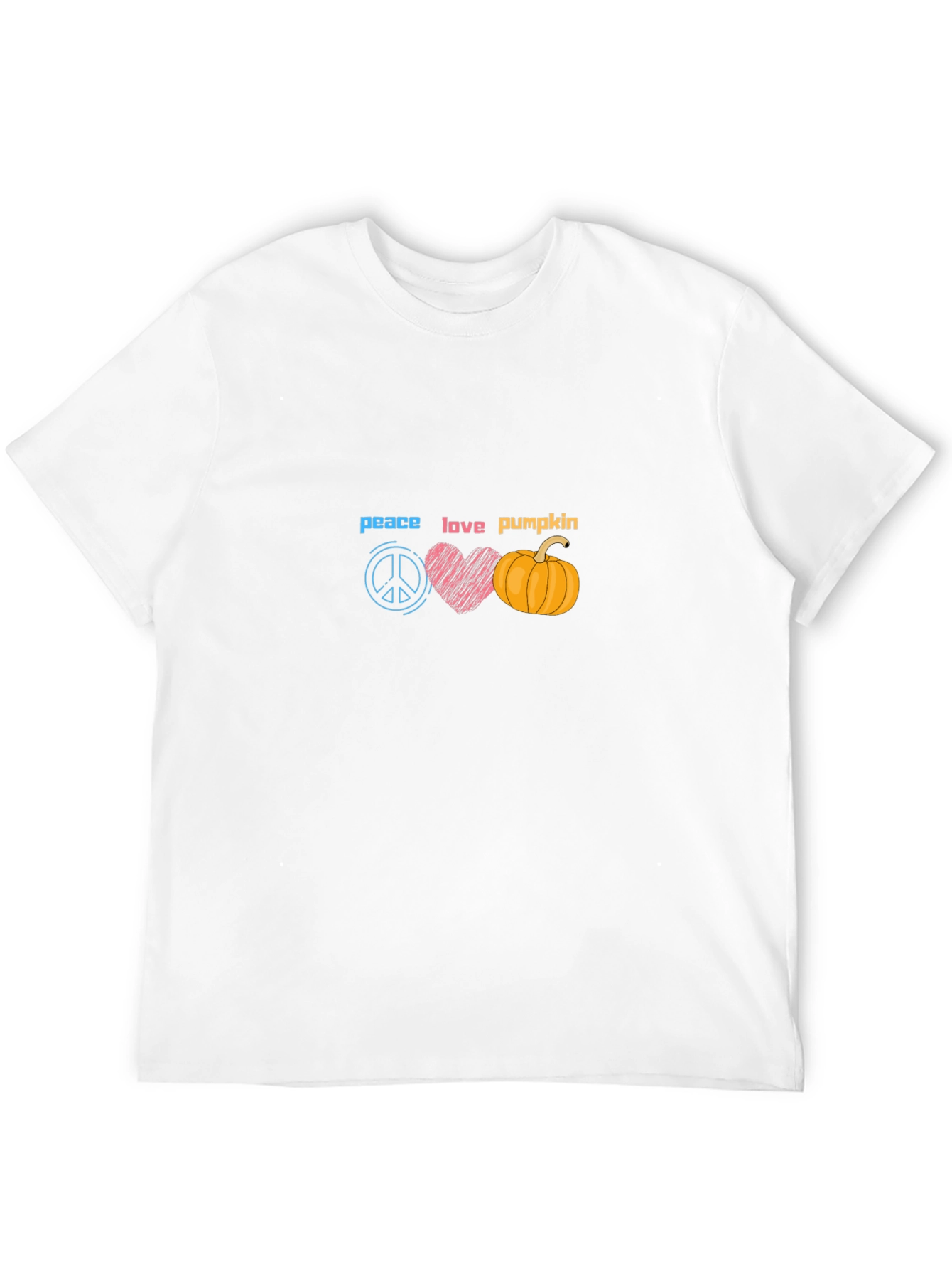 Peace Love Pumpkin Graphic T-Shirt