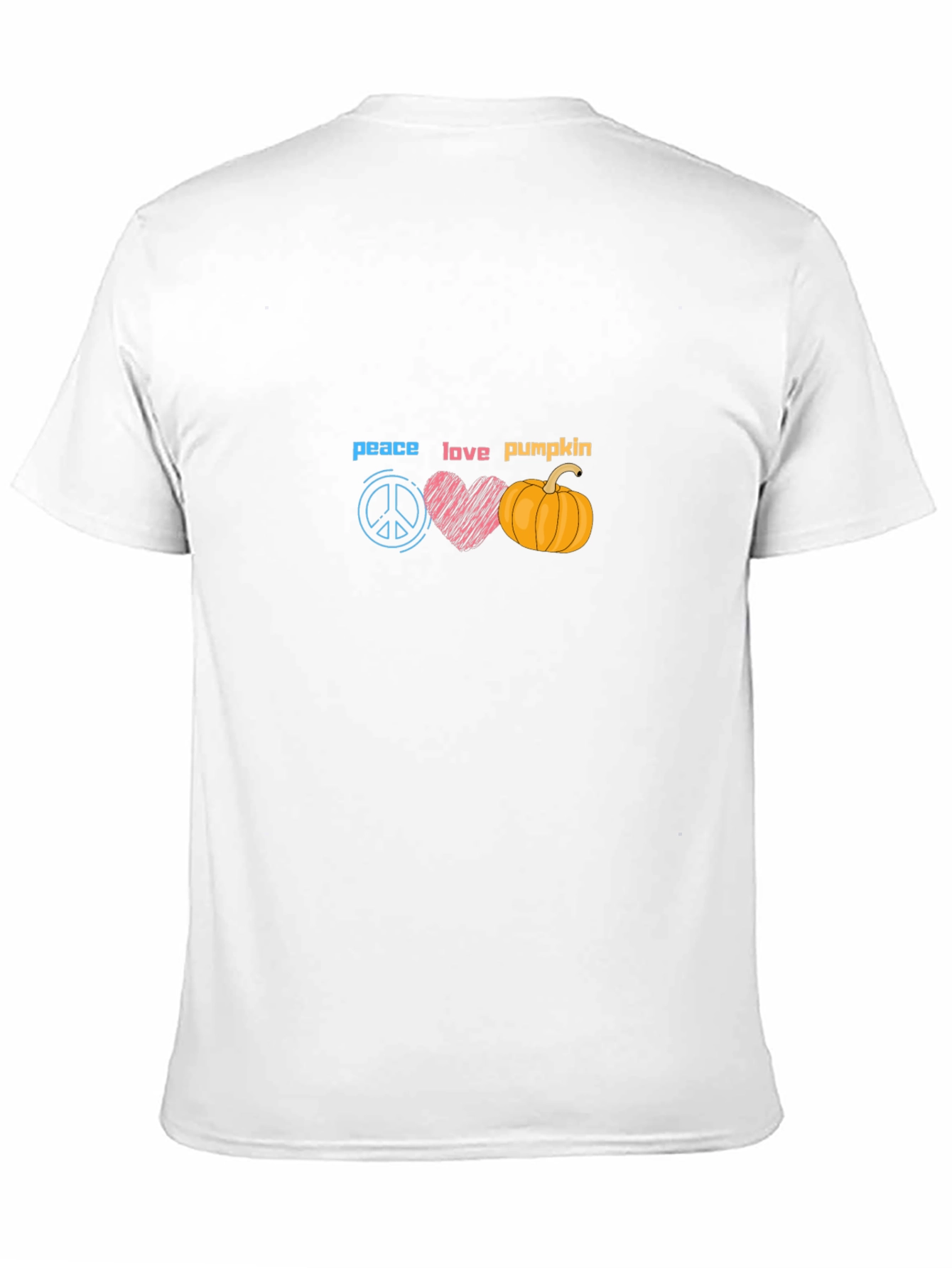 Peace Love Pumpkin Graphic T-Shirt