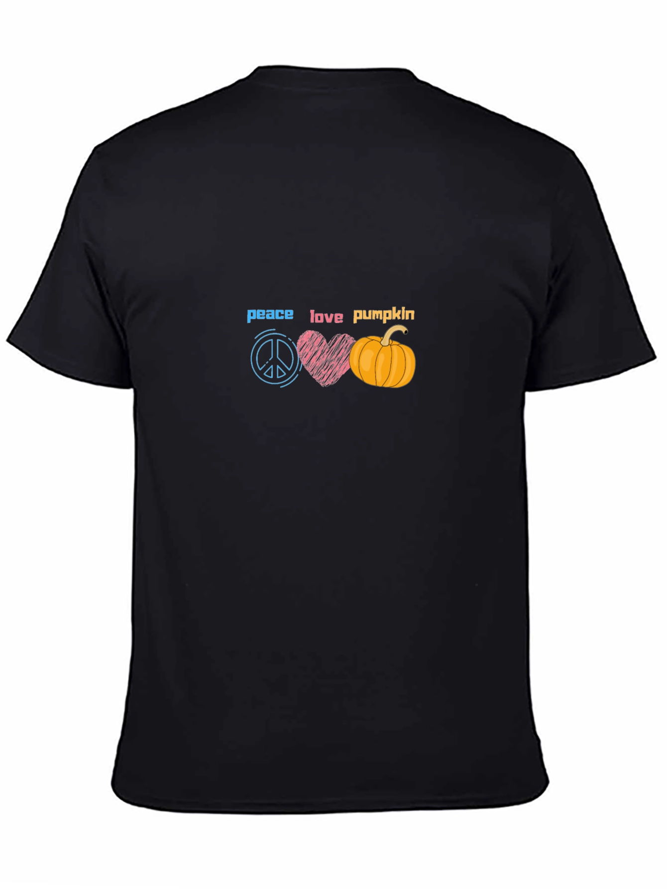 Peace Love Pumpkin Graphic T-Shirt