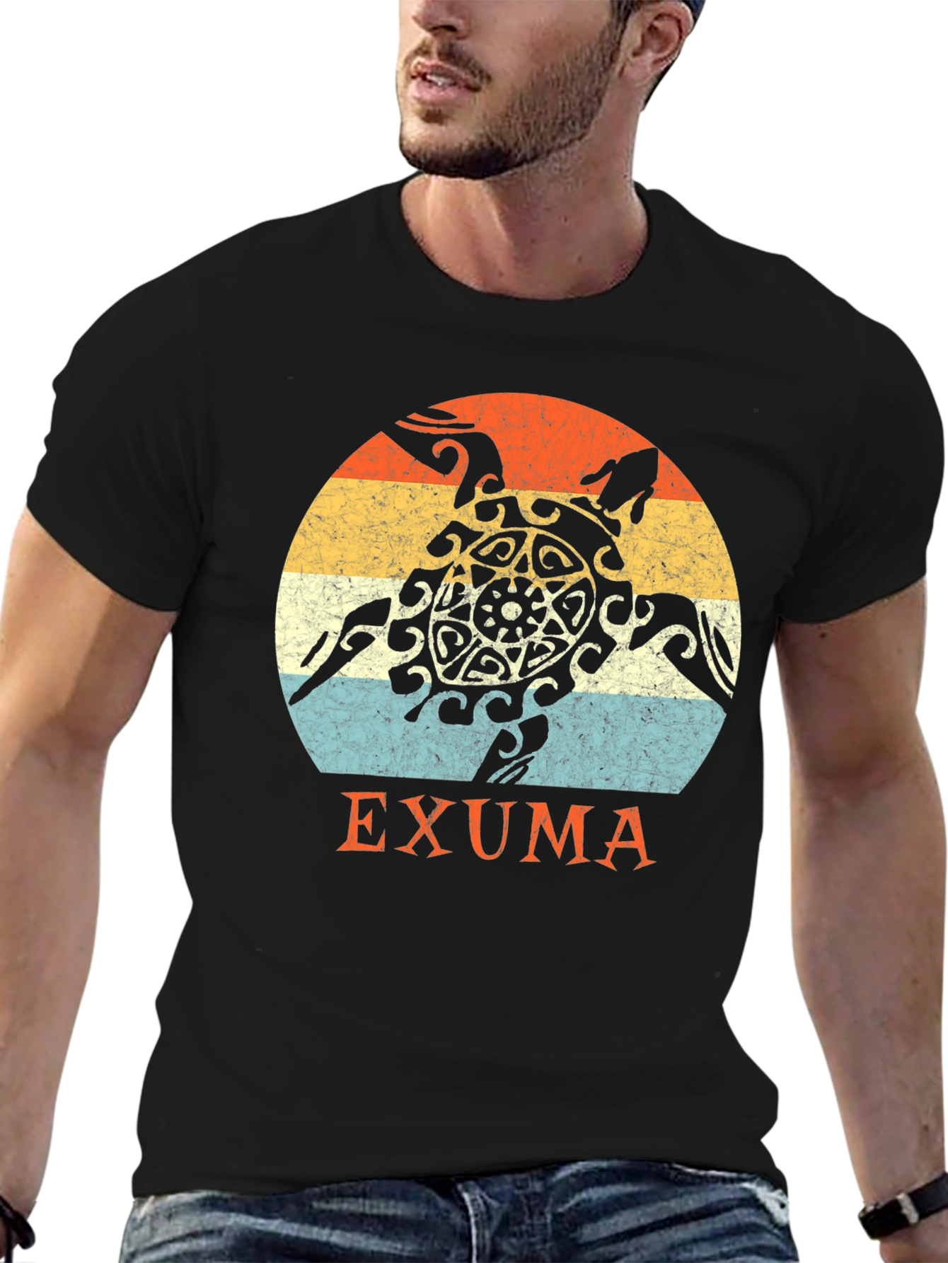 Exuma Turtle Graphic Tee - Island Style