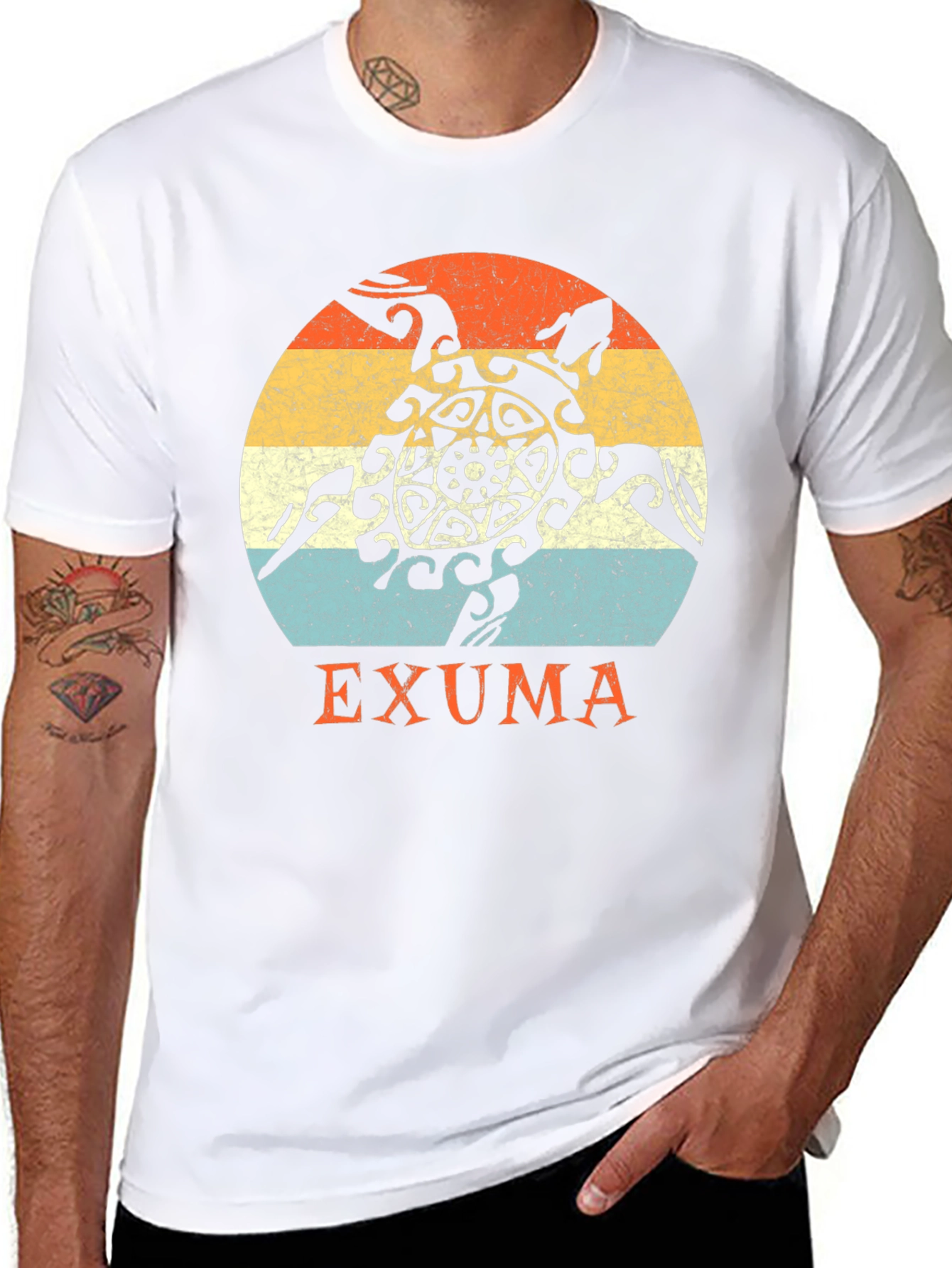 Exuma Turtle Graphic Tee - Island Style