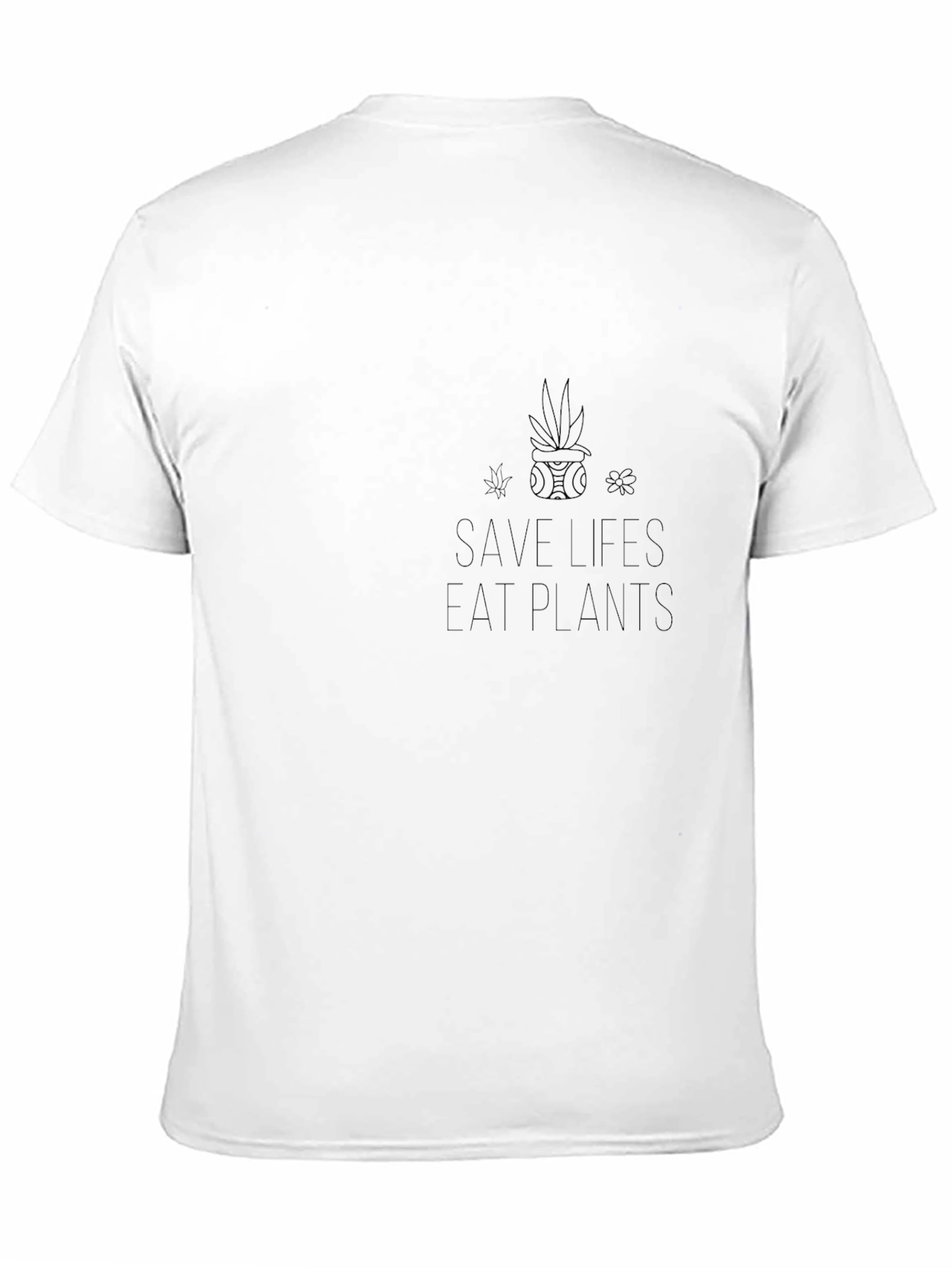 Save Lives Eat Plants Graphic T-Shirt