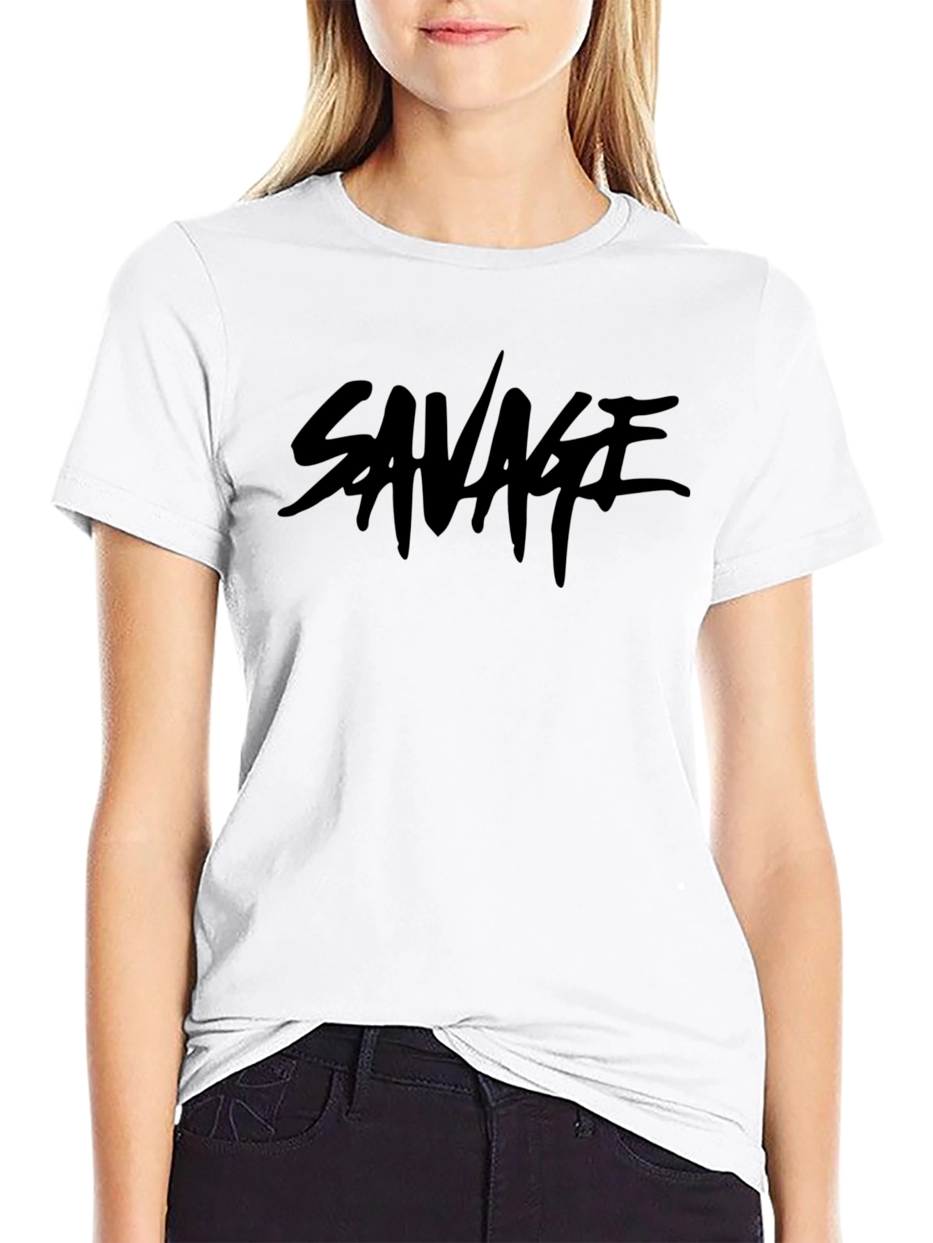 Savage Graphic T-Shirt - Stylish & Edgy