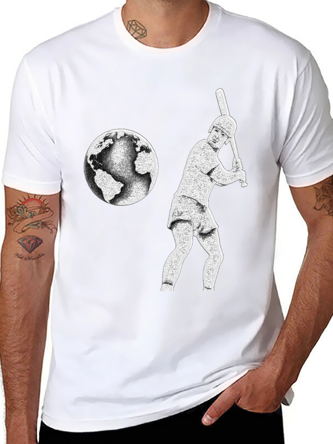 Global Baseball Tee