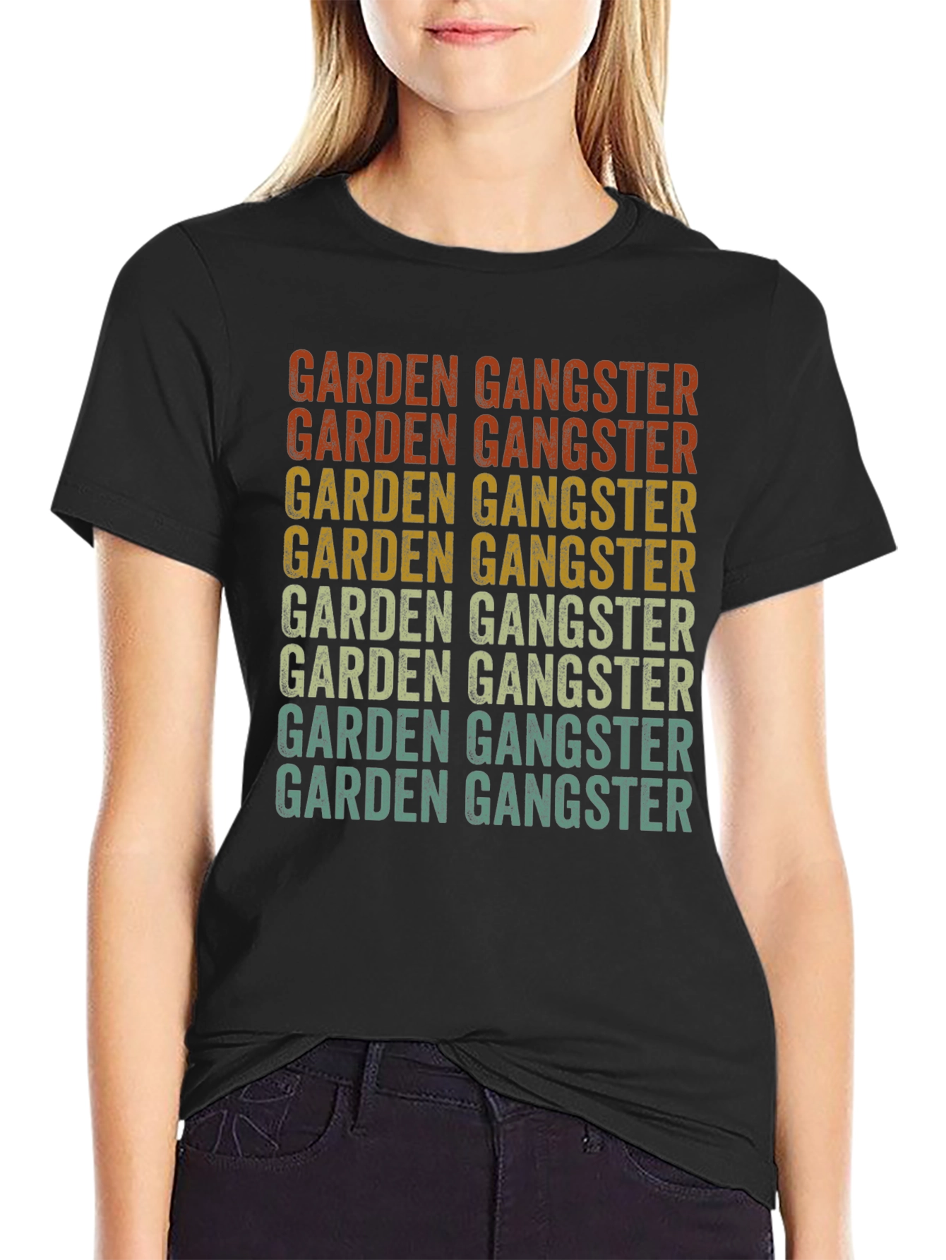 Garden Gangster Retro T-Shirt
