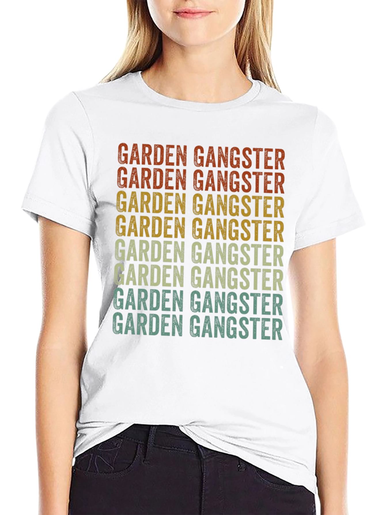 Garden Gangster Retro T-Shirt