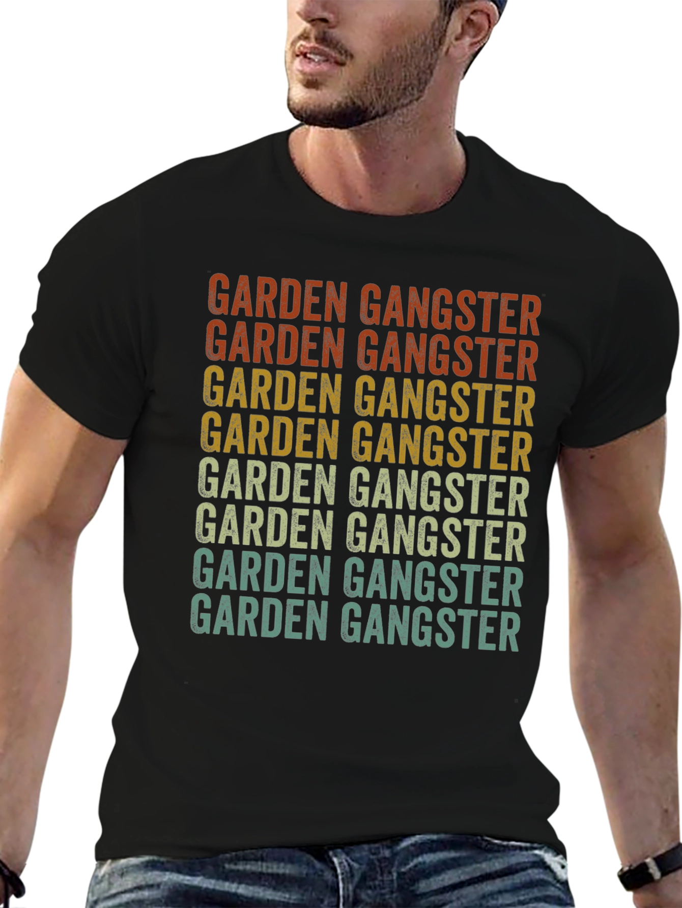 Garden Gangster Retro T-Shirt