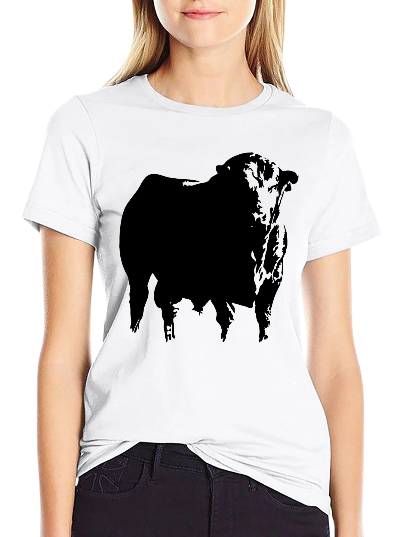 Black Bull Graphic T-Shirt - Stylish Mens Tee