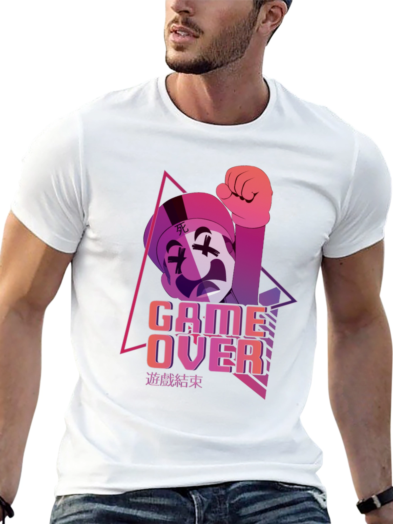 Game Over Graphic Tee - Gamer Style