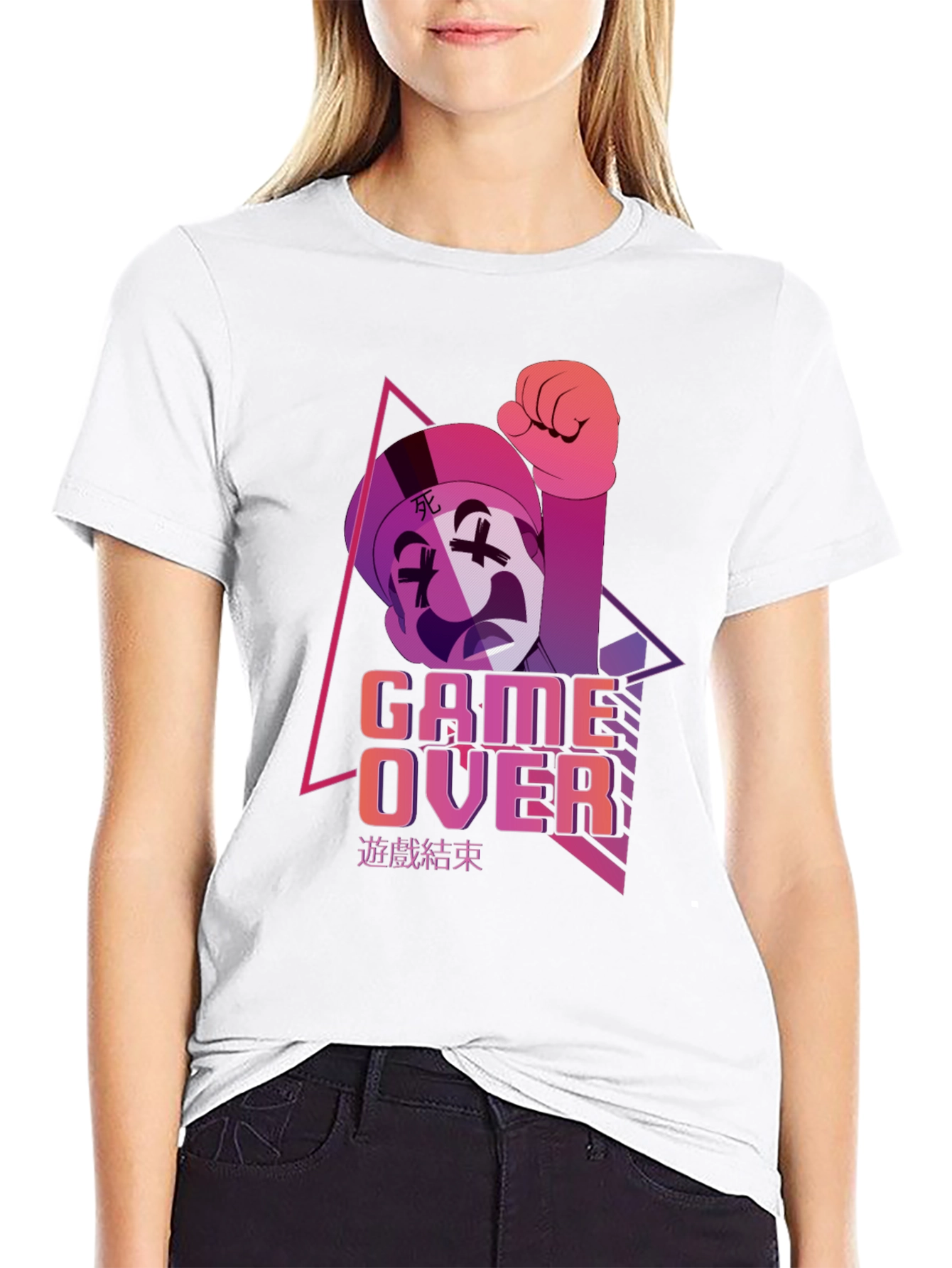 Game Over Graphic Tee - Gamer Style