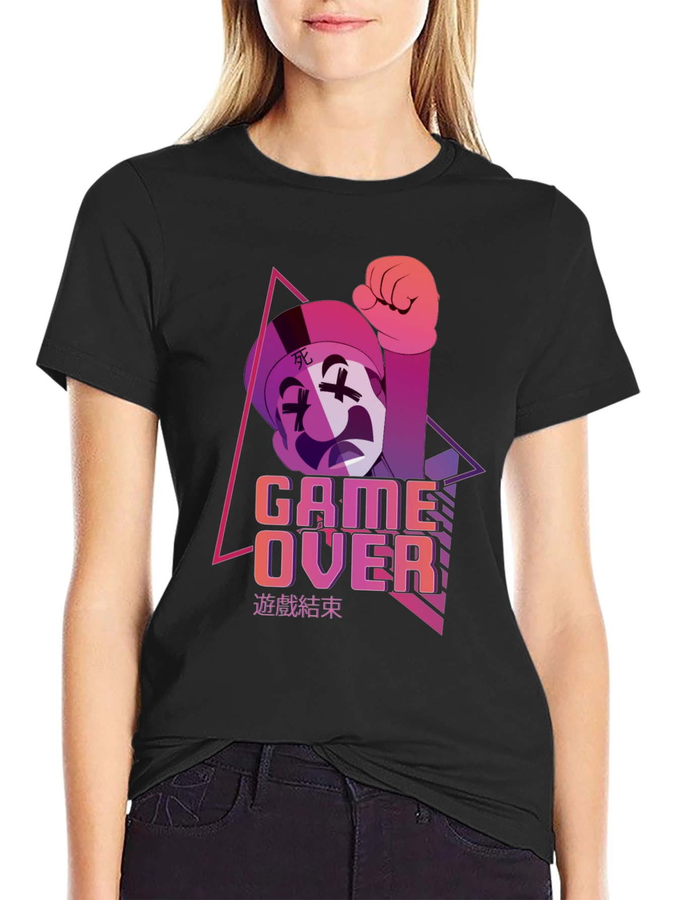 Game Over Graphic Tee - Gamer Style