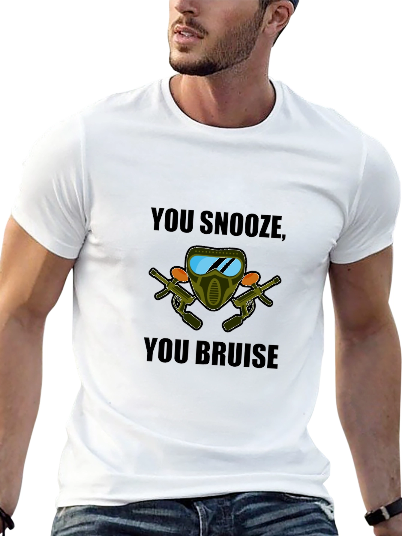 You Snooze You Bruise Paintball T-Shirt