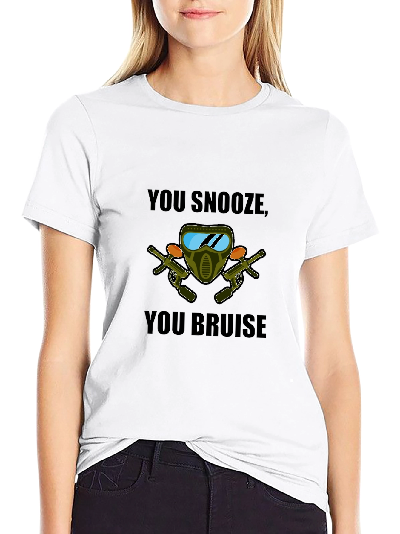 You Snooze You Bruise Paintball T-Shirt