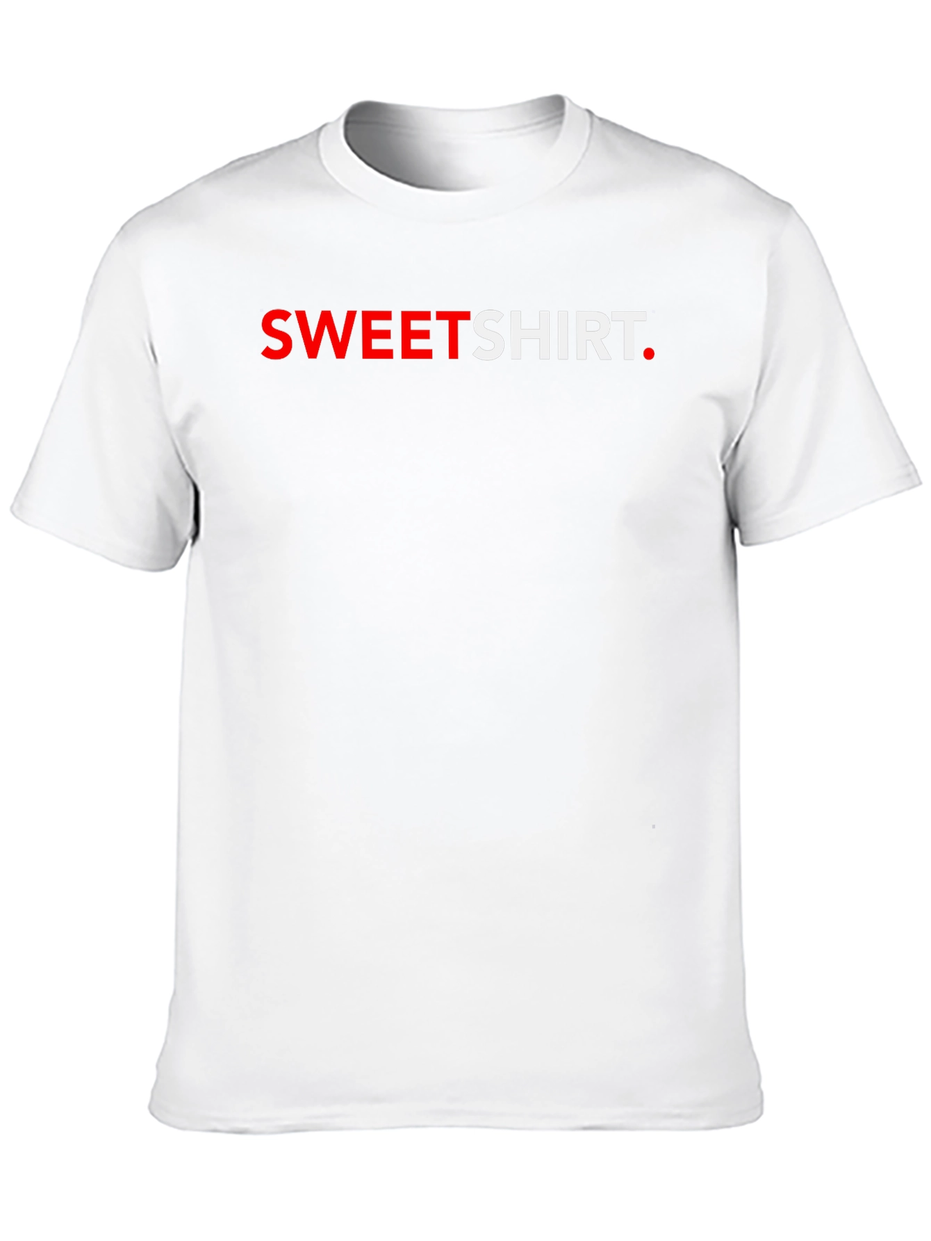 Sweetshirt Graphic Tee - Stylish Black T-Shirt