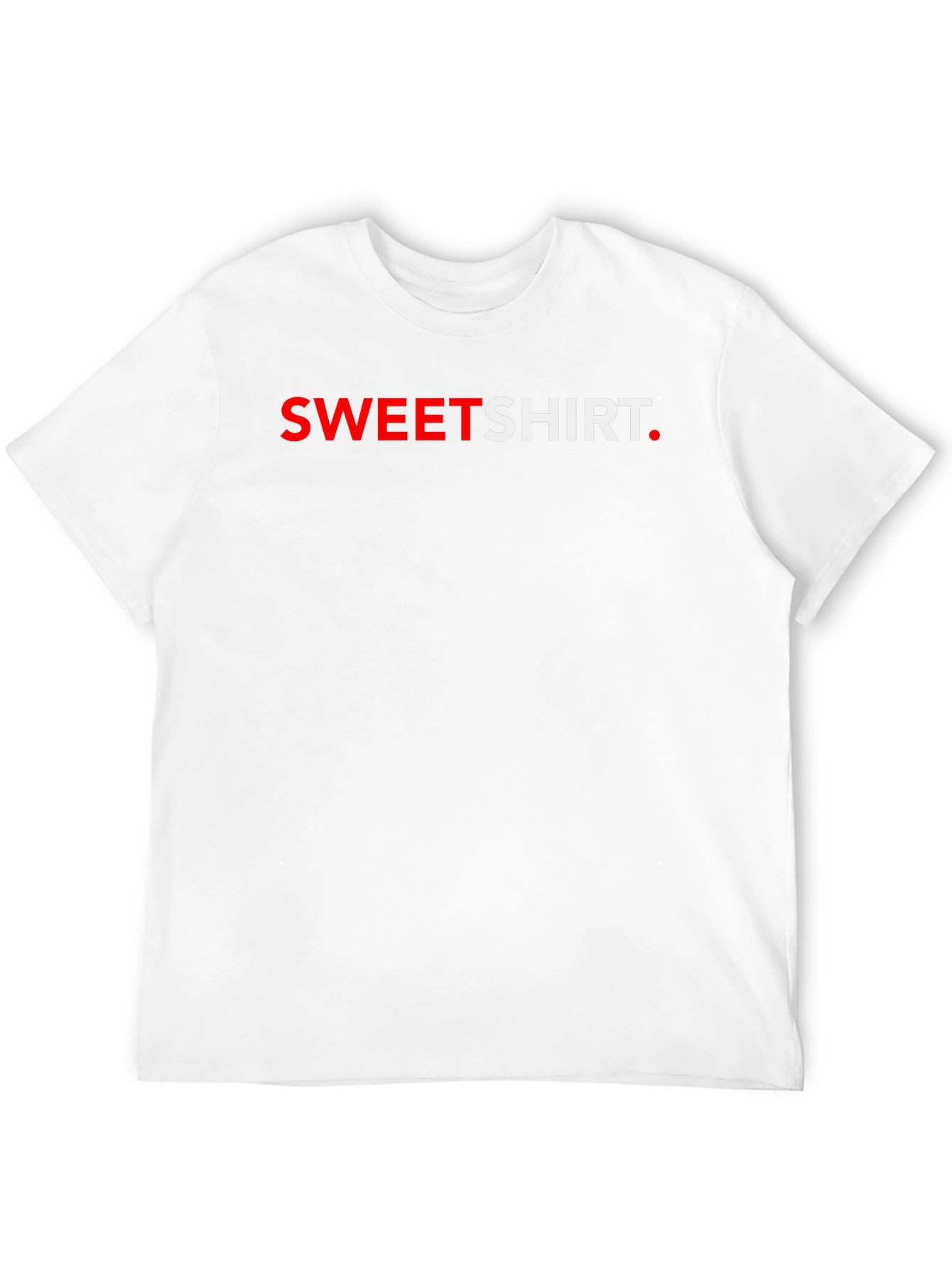 Sweetshirt Graphic Tee - Stylish Black T-Shirt