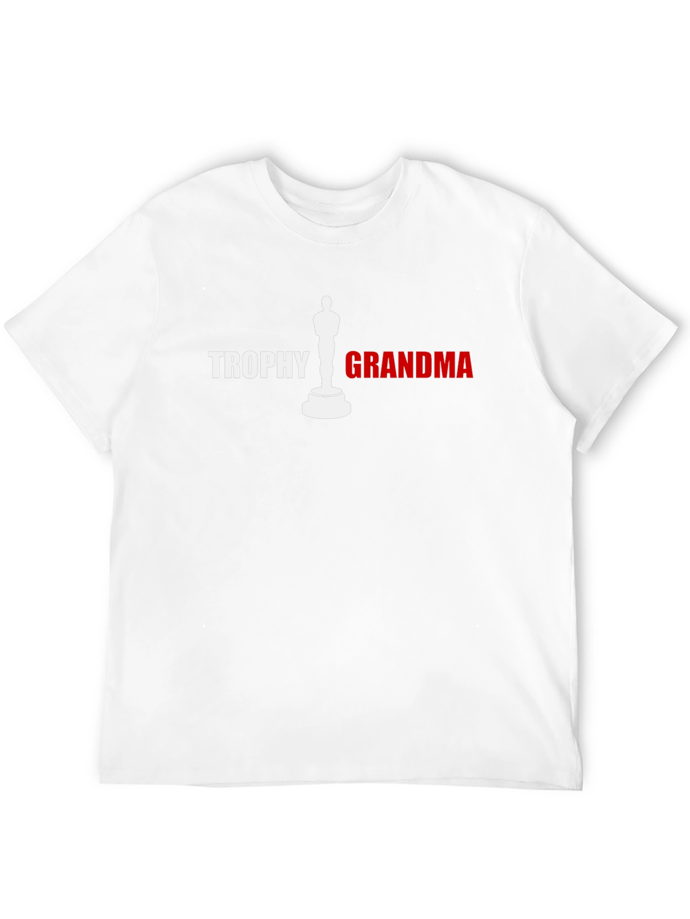 Trophy Grandma Graphic T-Shirt - Black Novelty Tee