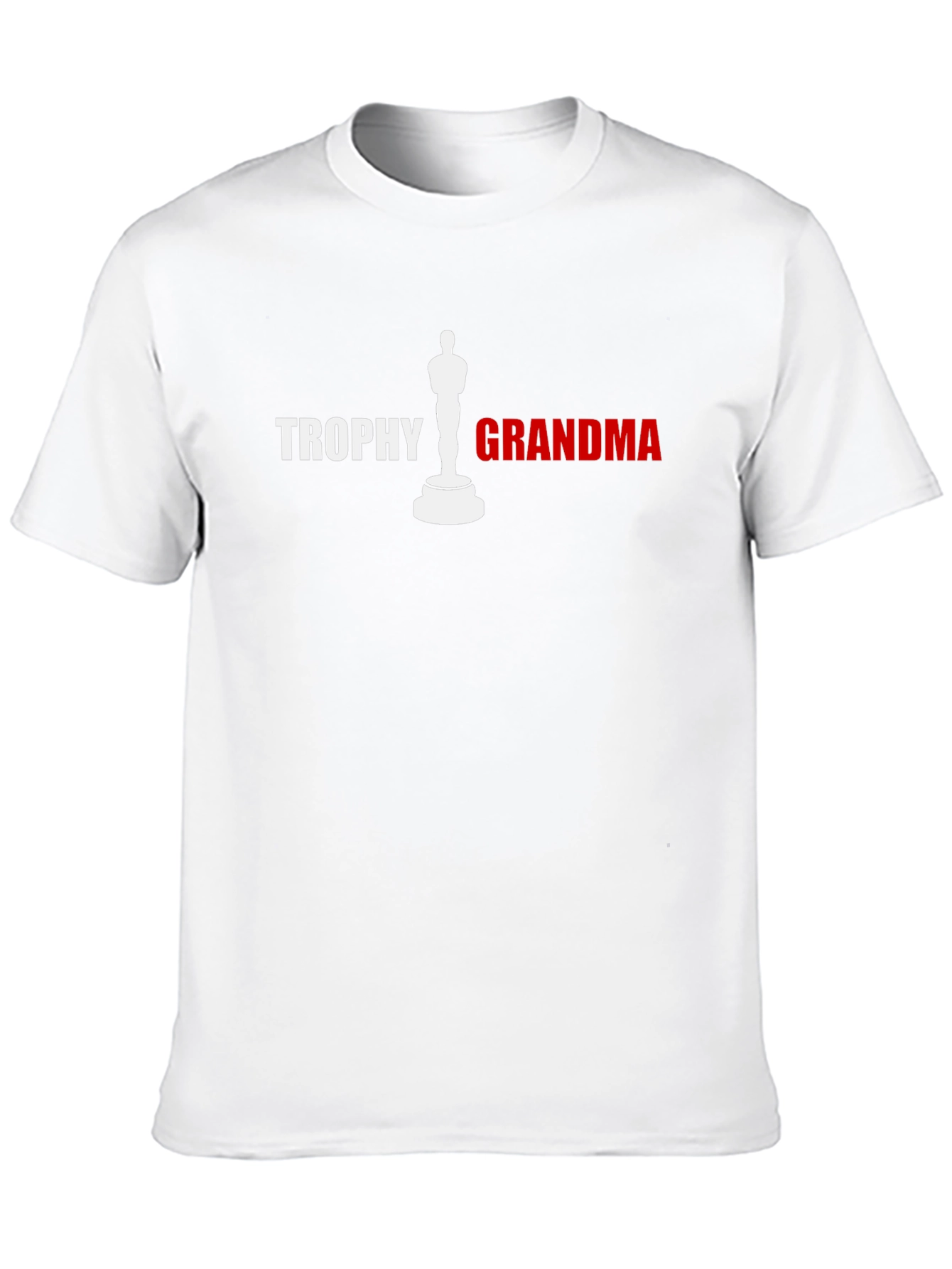 Trophy Grandma Graphic T-Shirt - Black Novelty Tee
