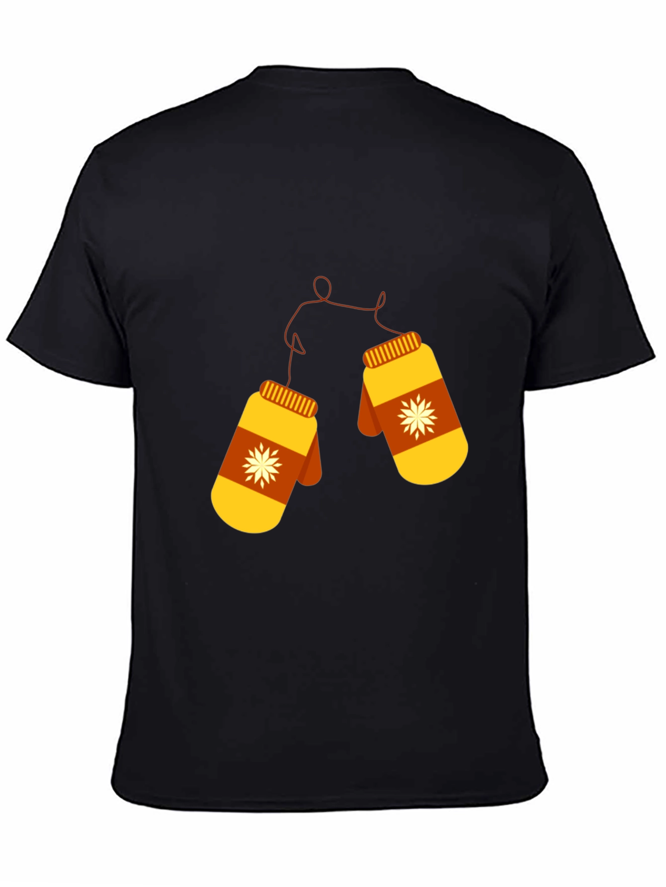 Winter Mittens Graphic Tee - Cozy Style