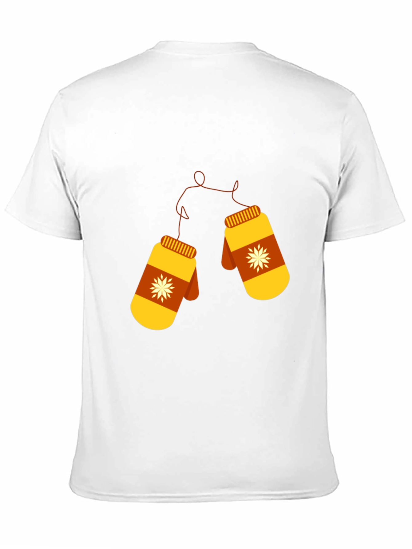 Winter Mittens Graphic Tee - Cozy Style