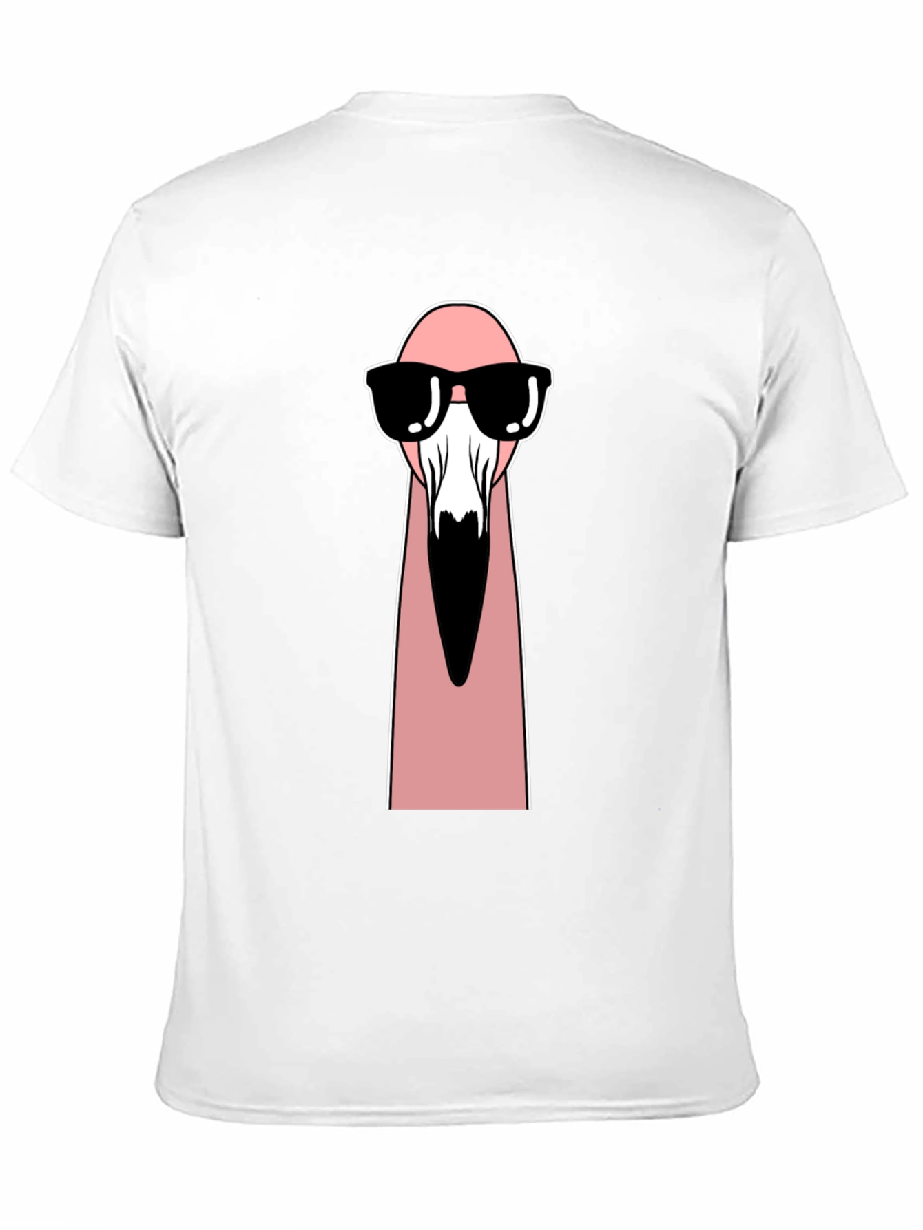 Cool Flamingo Graphic Tee - Unisex Black T-Shirt