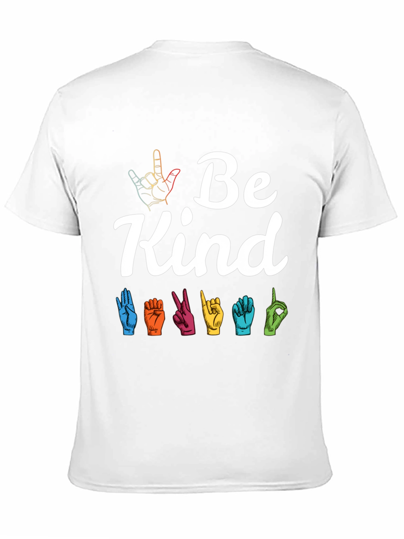 Be Kind Sign Language Graphic Tee
