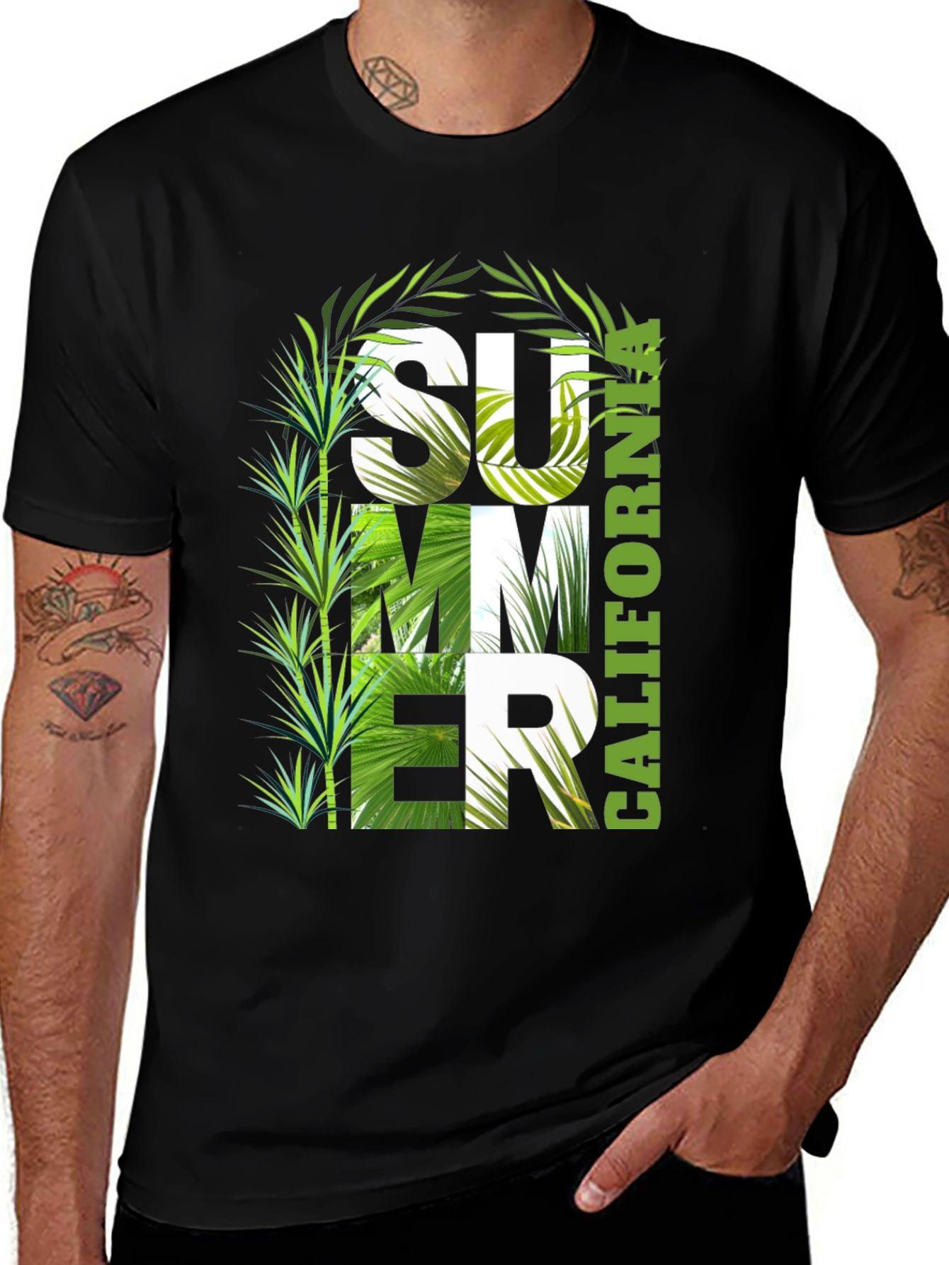 Summer California Graphic T-Shirt
