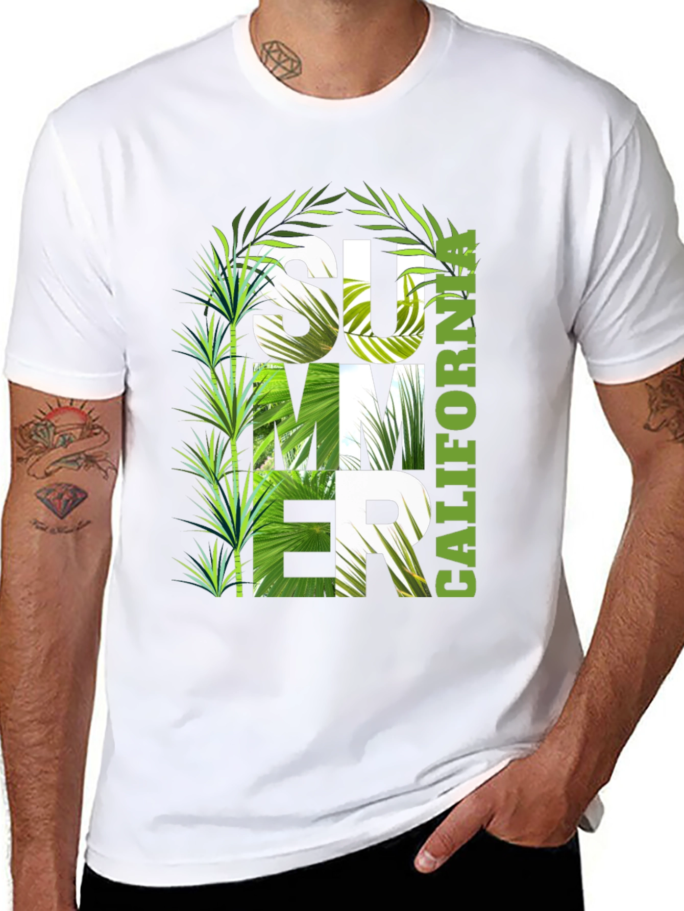 Summer California Graphic T-Shirt