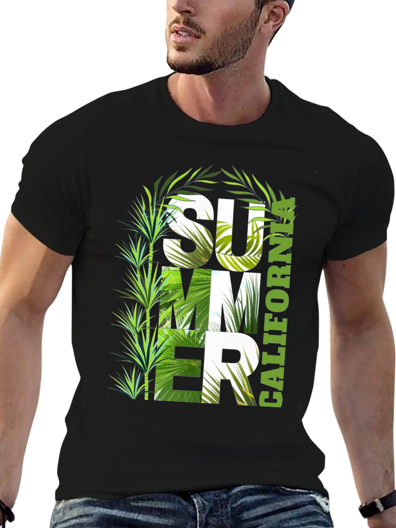 Summer California Graphic T-Shirt