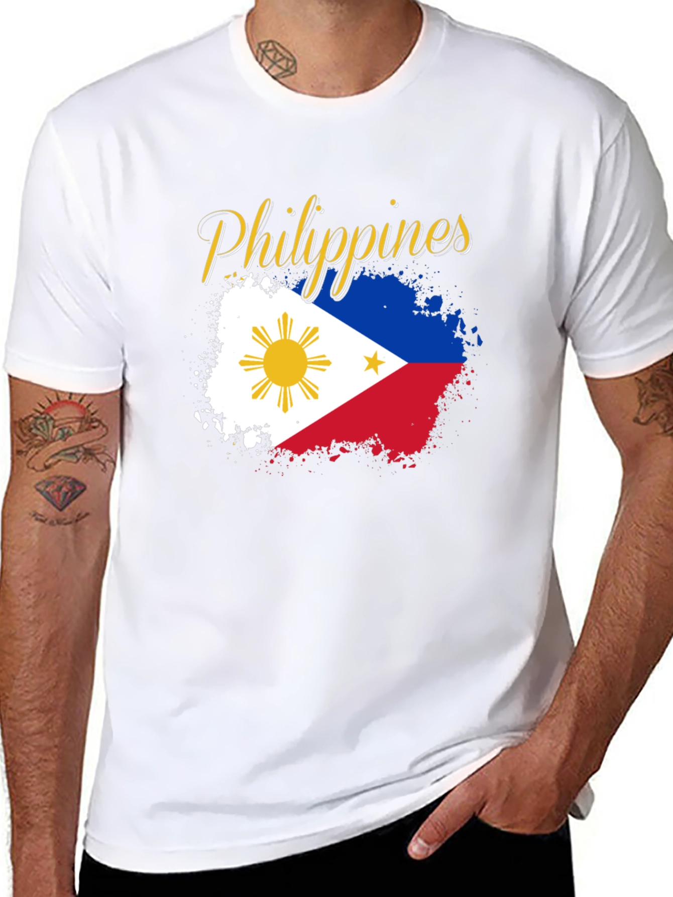 Philippines Flag T-Shirt - Patriotic Pride