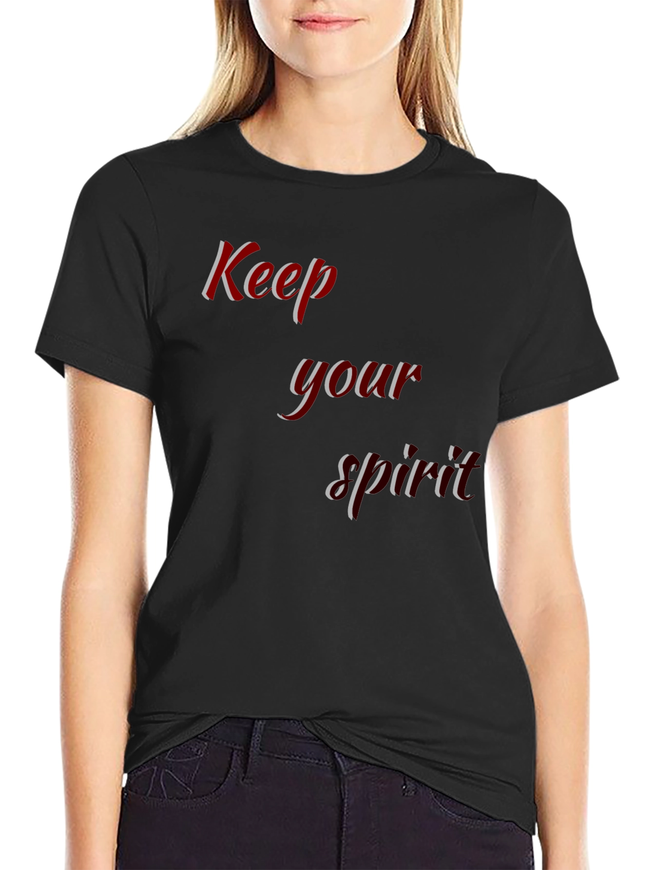 Keep Your Spirit T-Shirt - Stylish and Comfortable