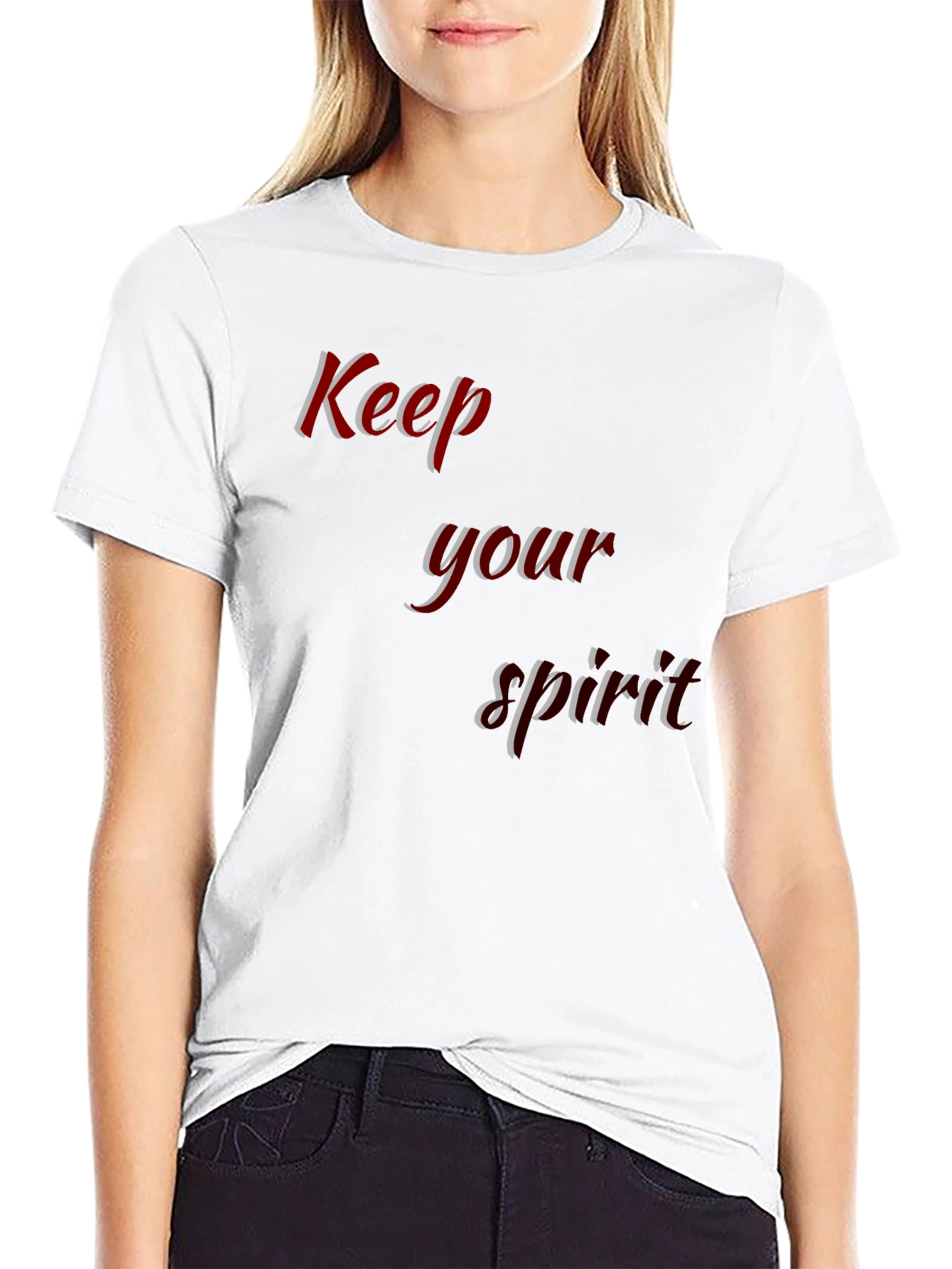Keep Your Spirit T-Shirt - Stylish and Comfortable