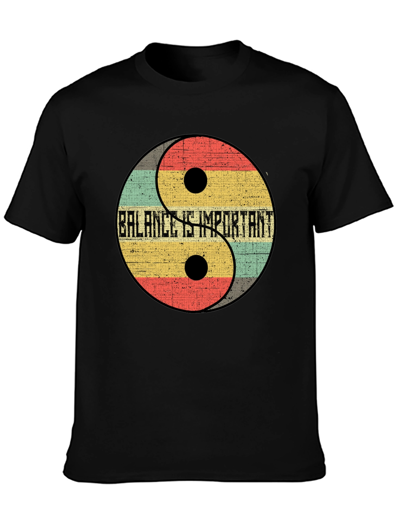 Balance is Important Yin Yang Graphic Tee