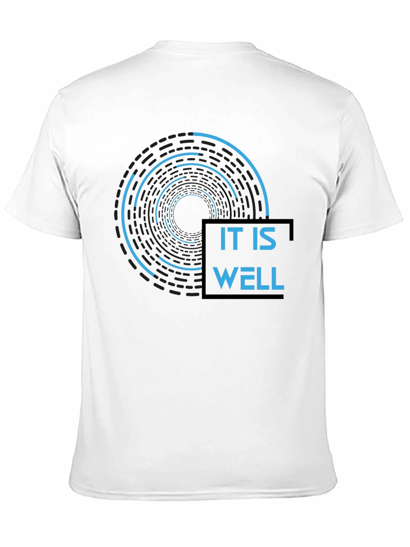 It Is Well Graphic Tee - Modern Inspirational Design