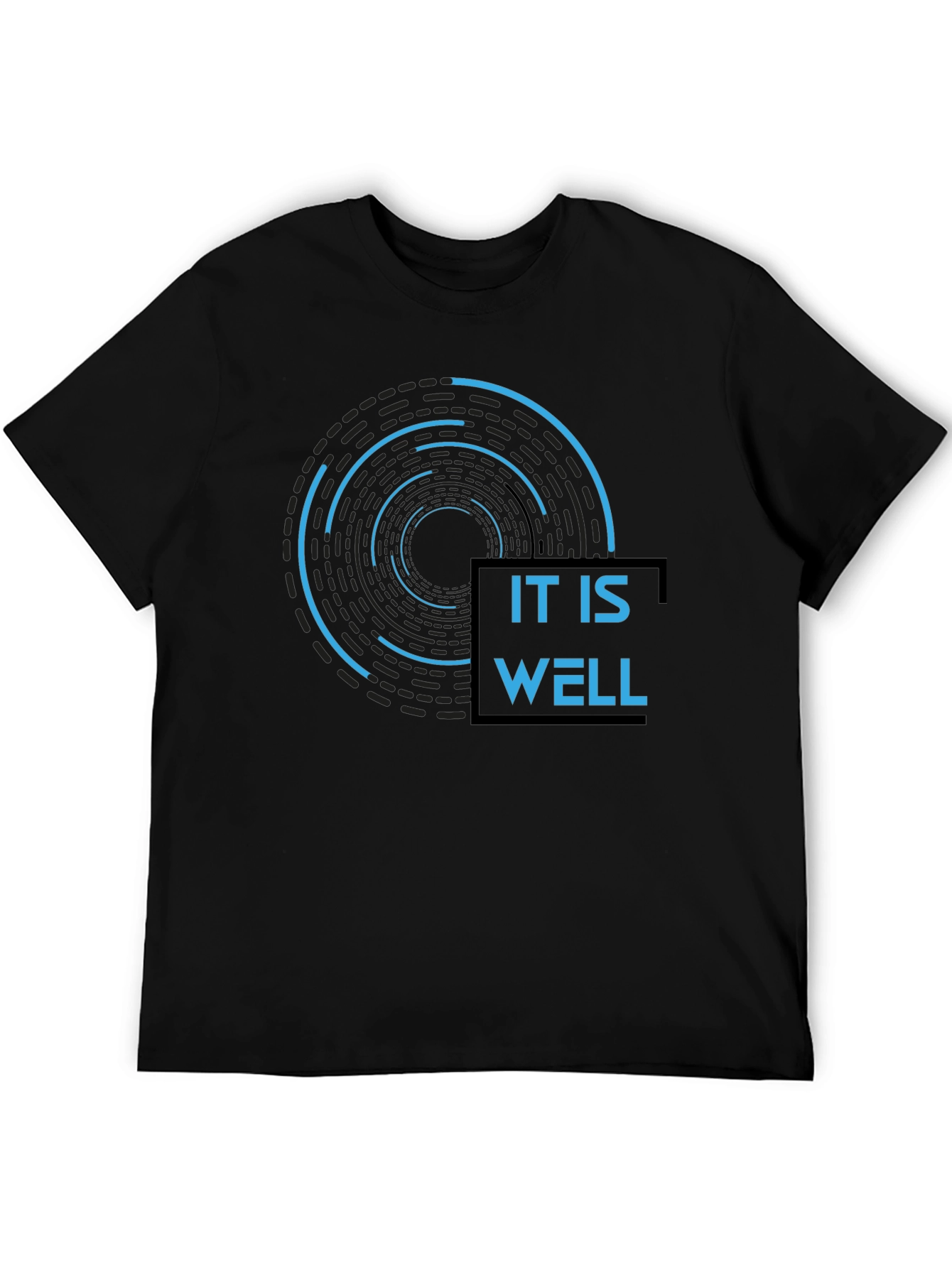 It Is Well Graphic Tee - Modern Inspirational Design