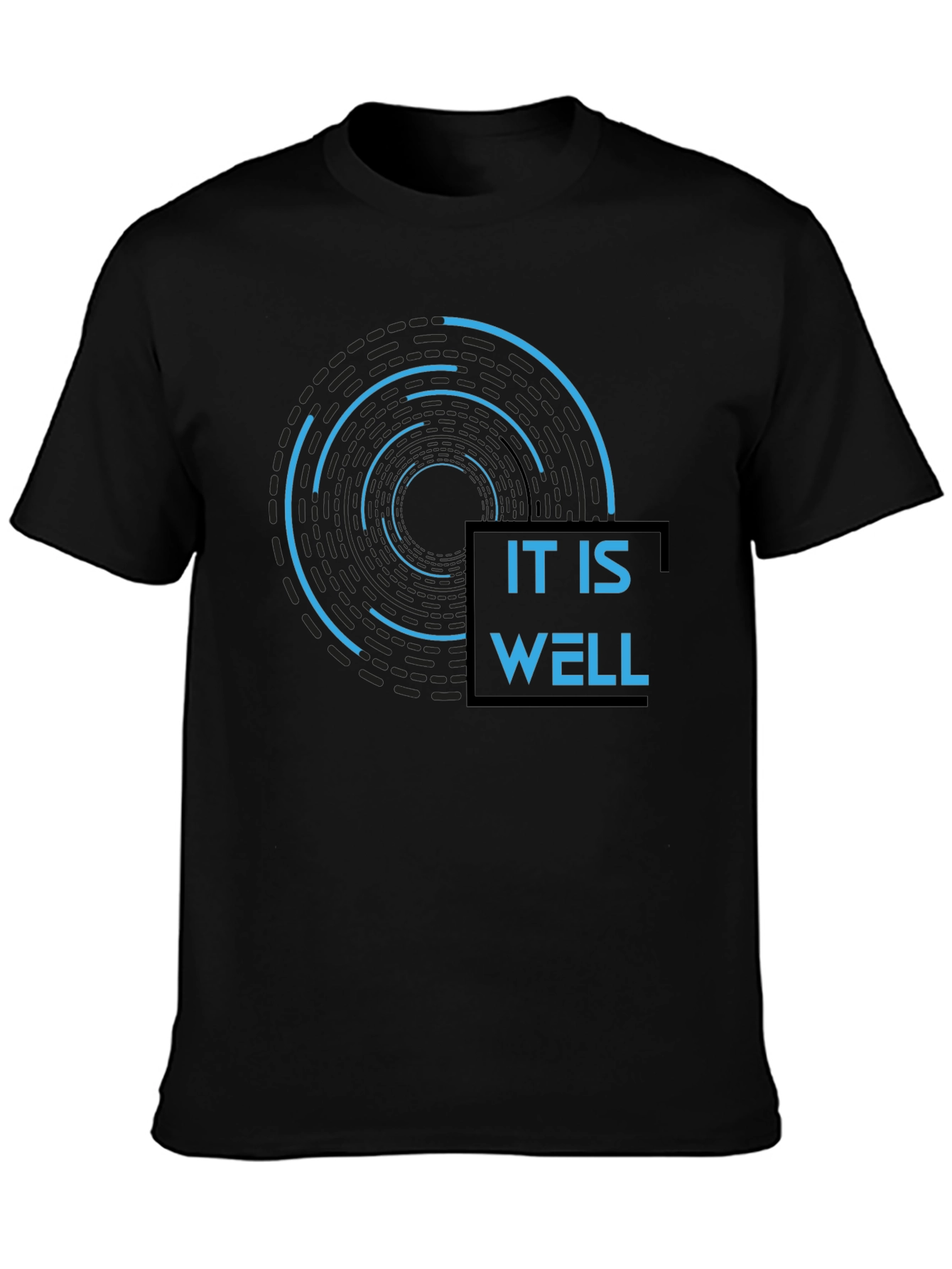 It Is Well Graphic Tee - Modern Inspirational Design