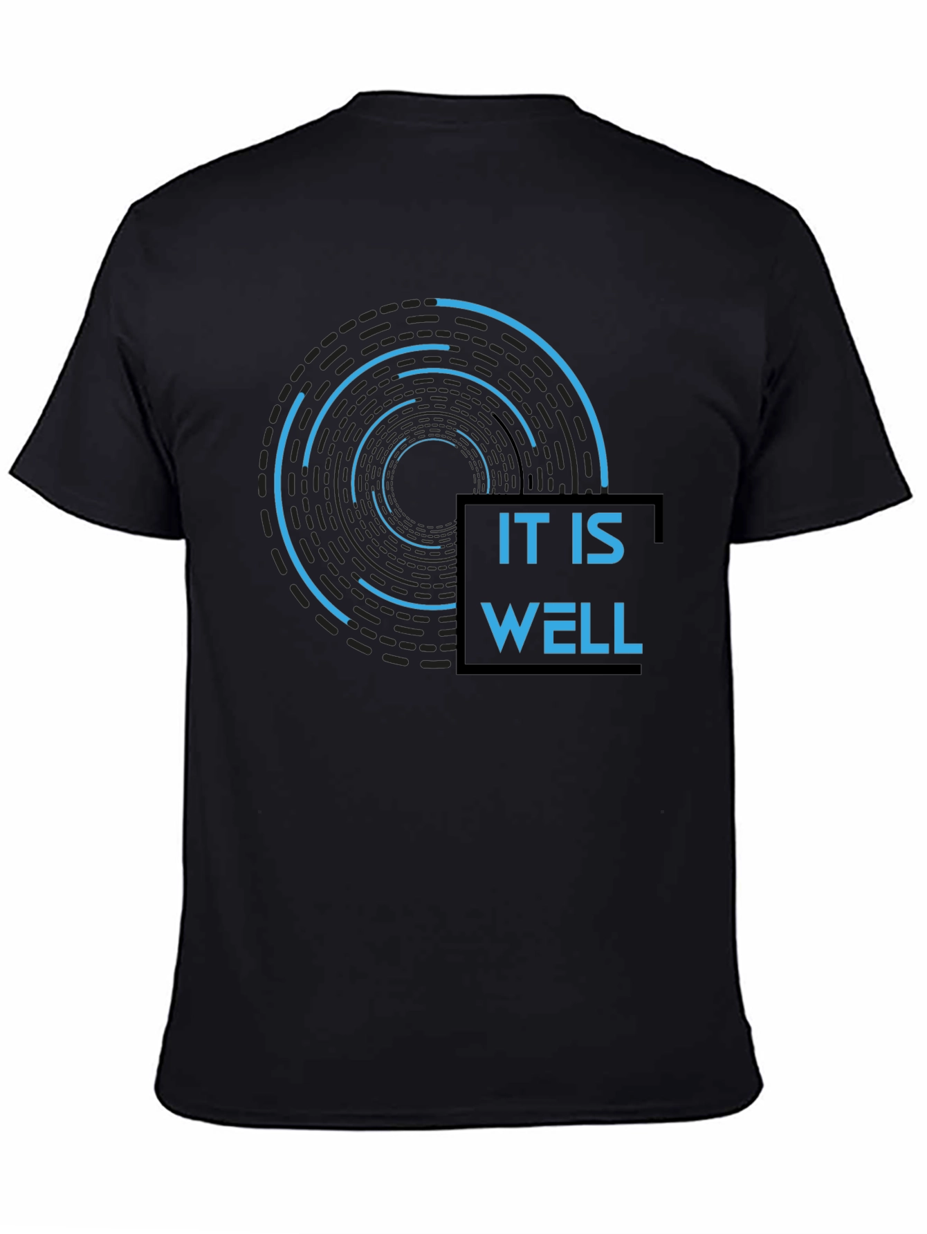 It Is Well Graphic Tee - Modern Inspirational Design