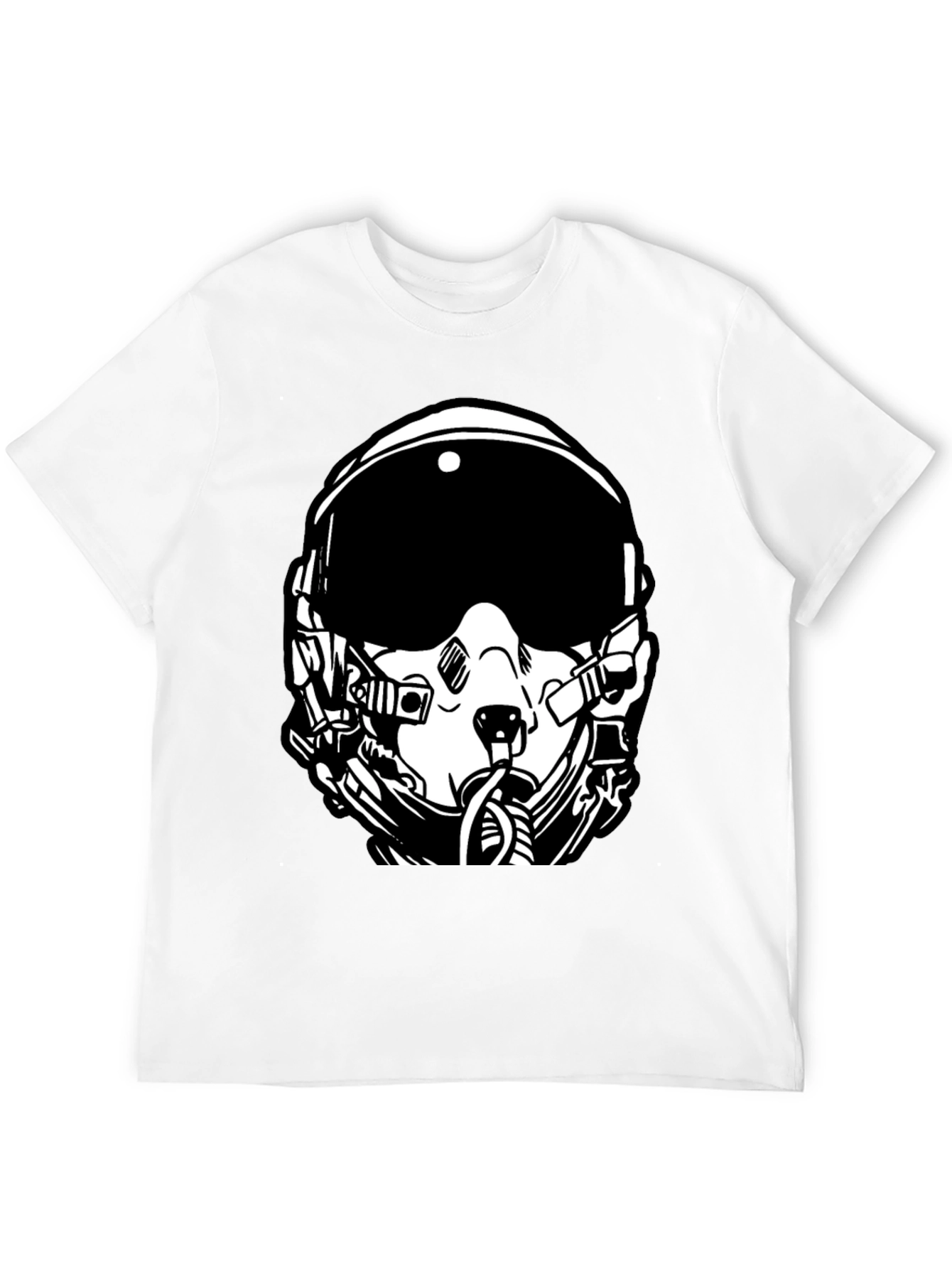 Pilot Helmet Graphic Tee