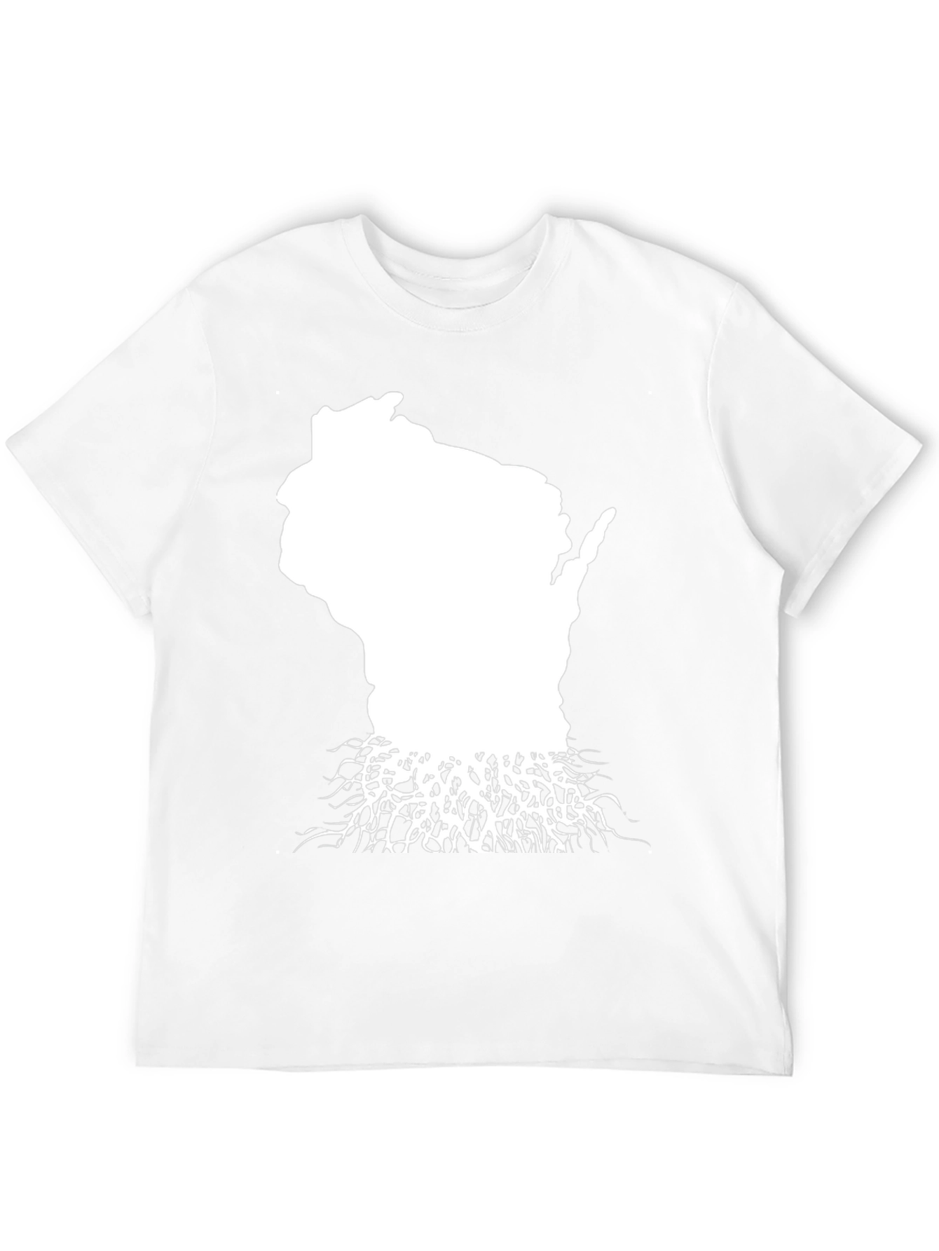 Wisconsin Roots Black T-Shirt - State Pride Tee