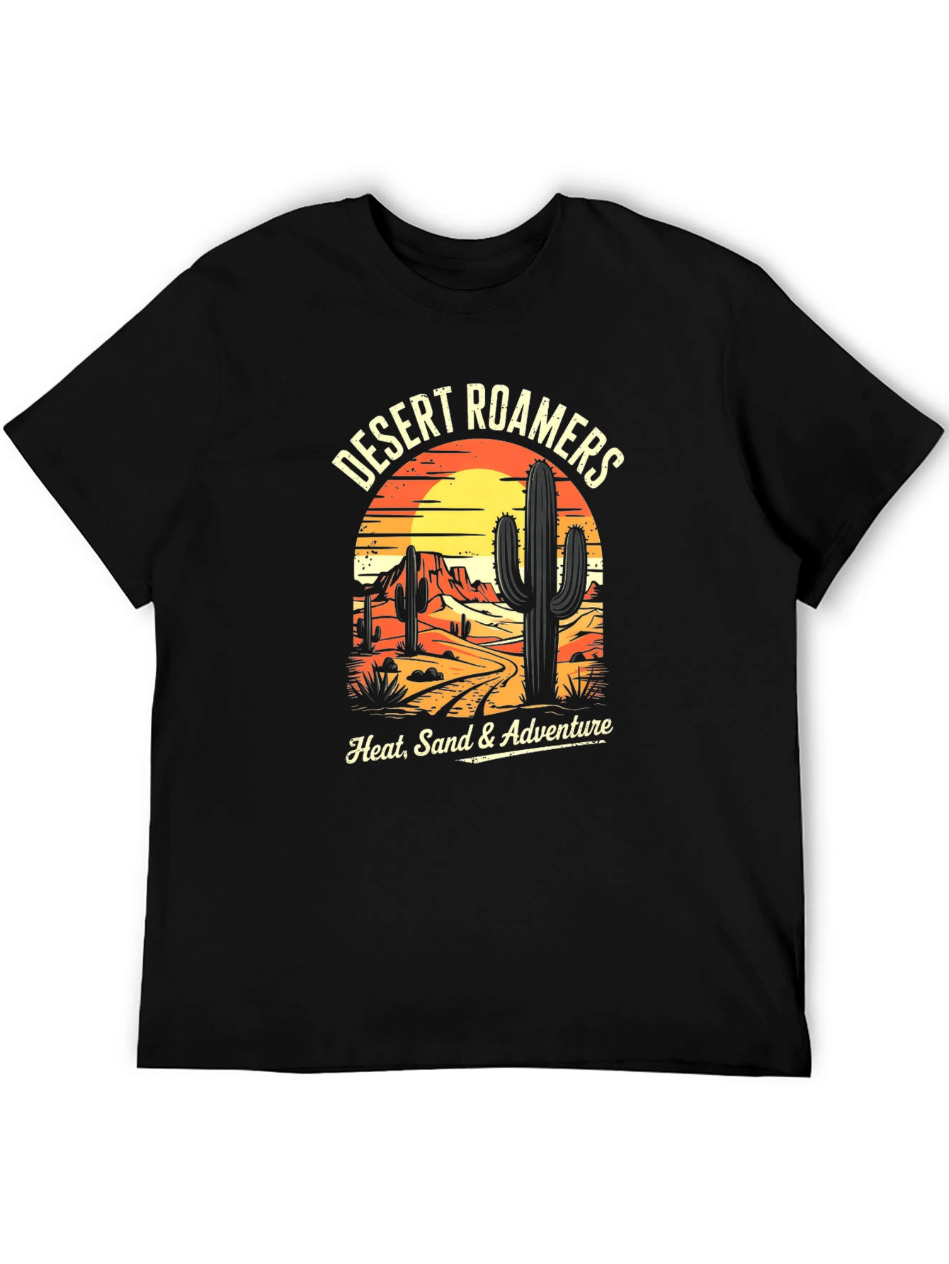 Desert Roamers Black Graphic Tee