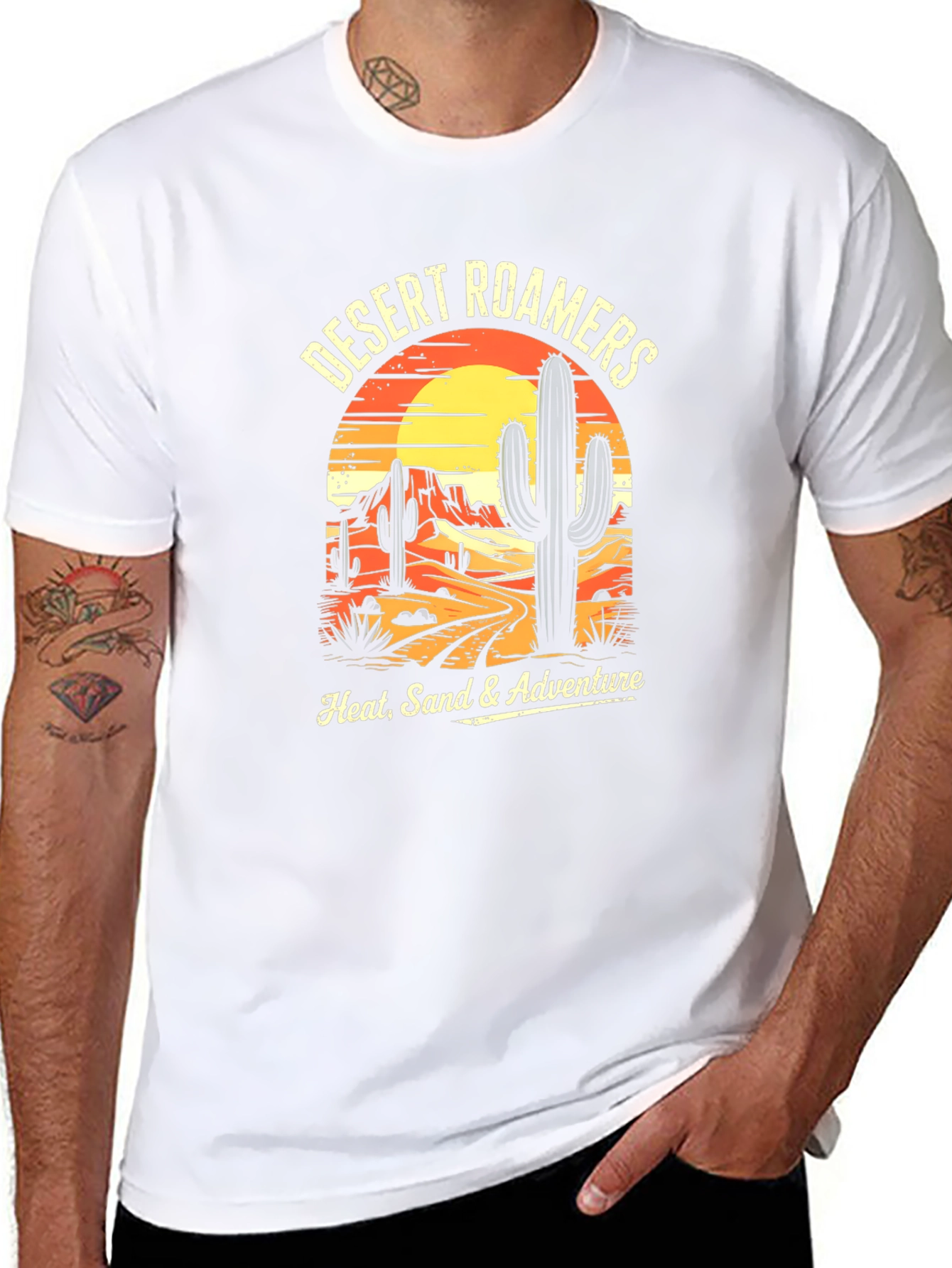 Desert Roamers Black Graphic Tee