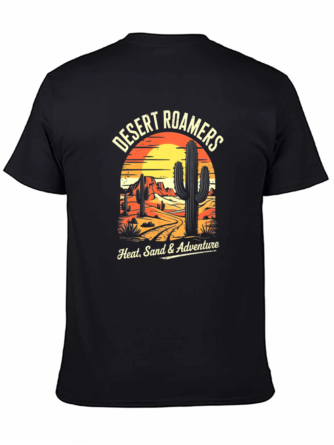Desert Roamers Black Graphic Tee