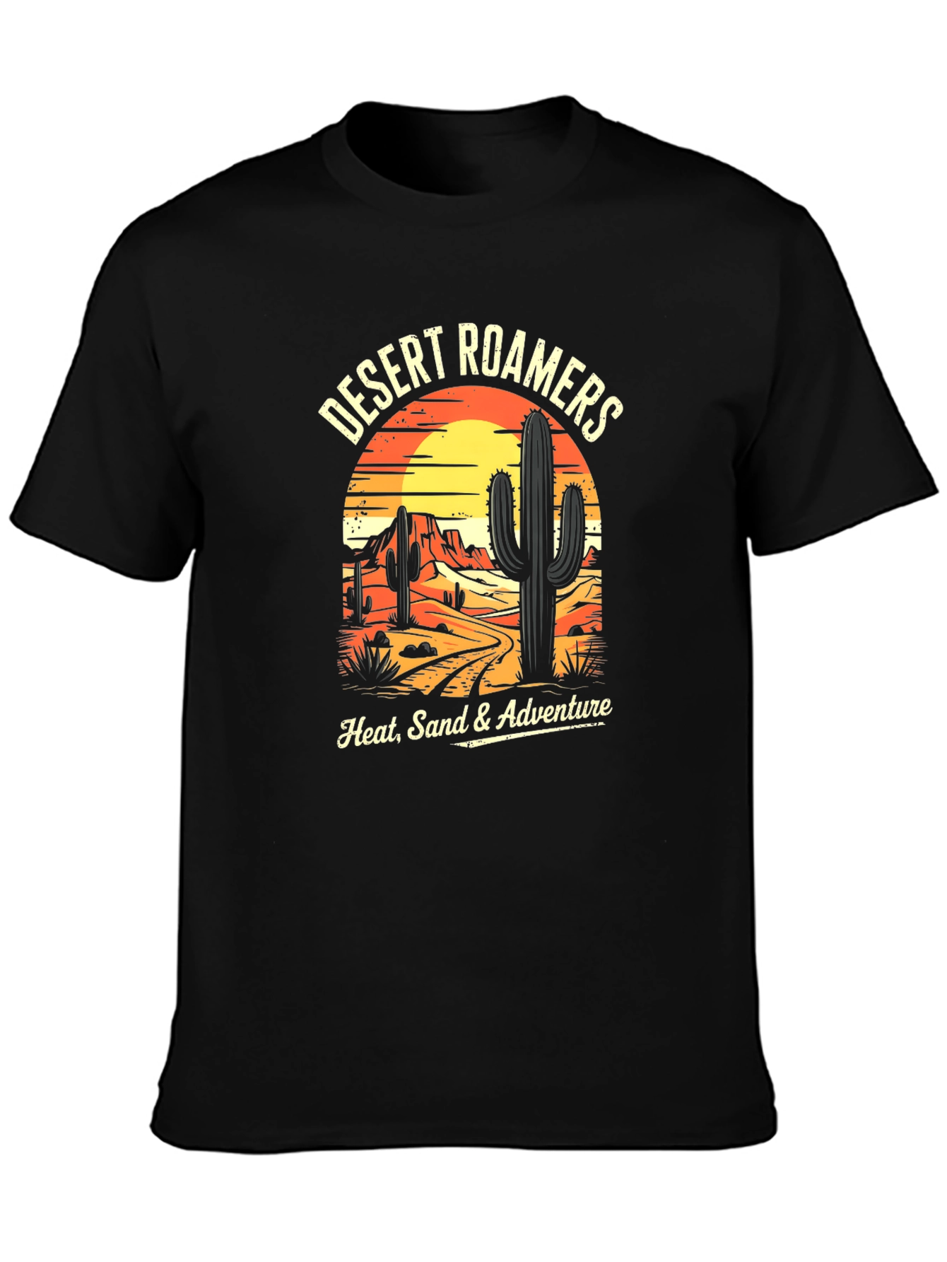 Desert Roamers Black Graphic Tee